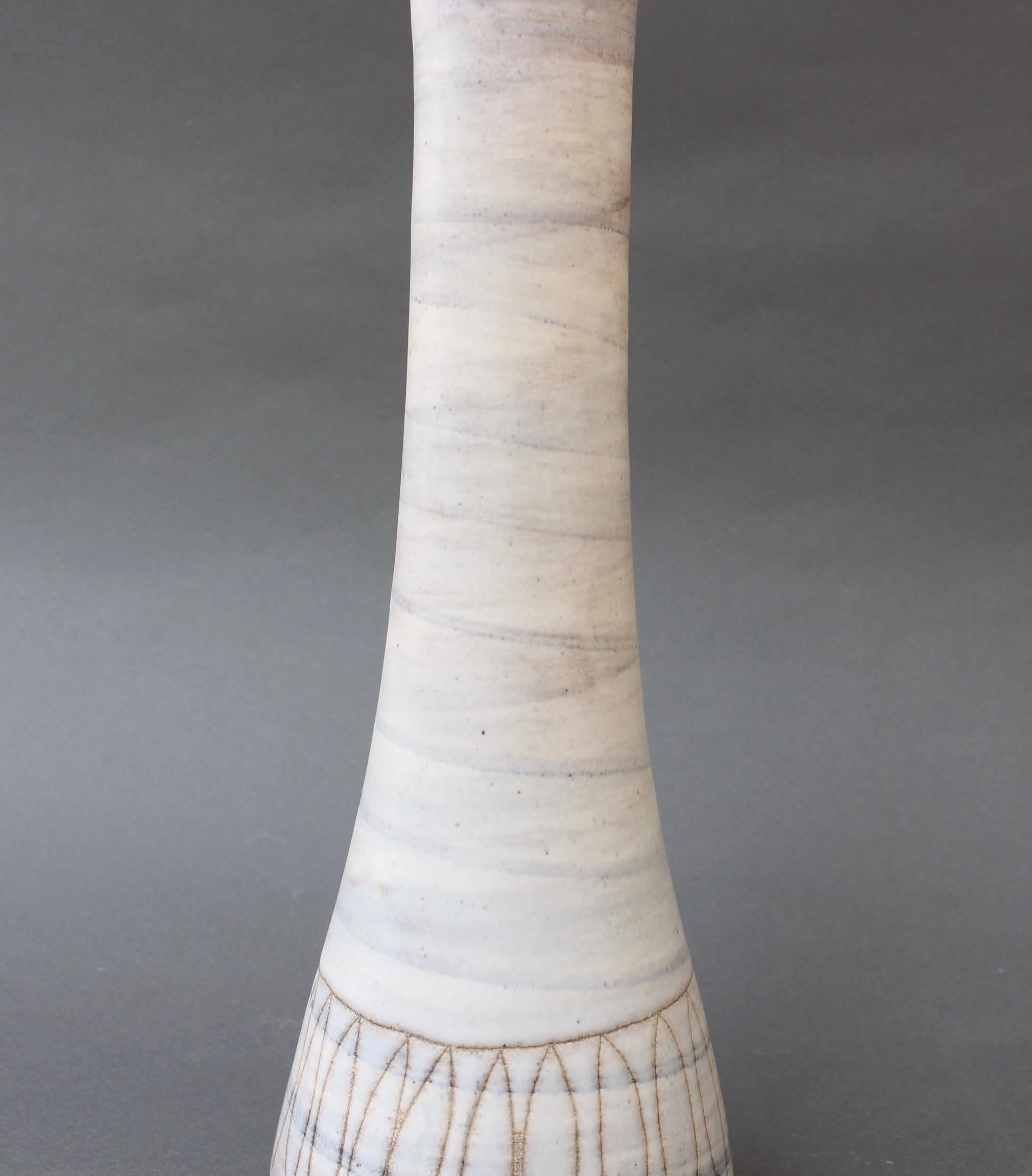 Midcentury Ceramic Vase by Jacques Pouchain, Atelier Dieulefit, circa 1960s 5