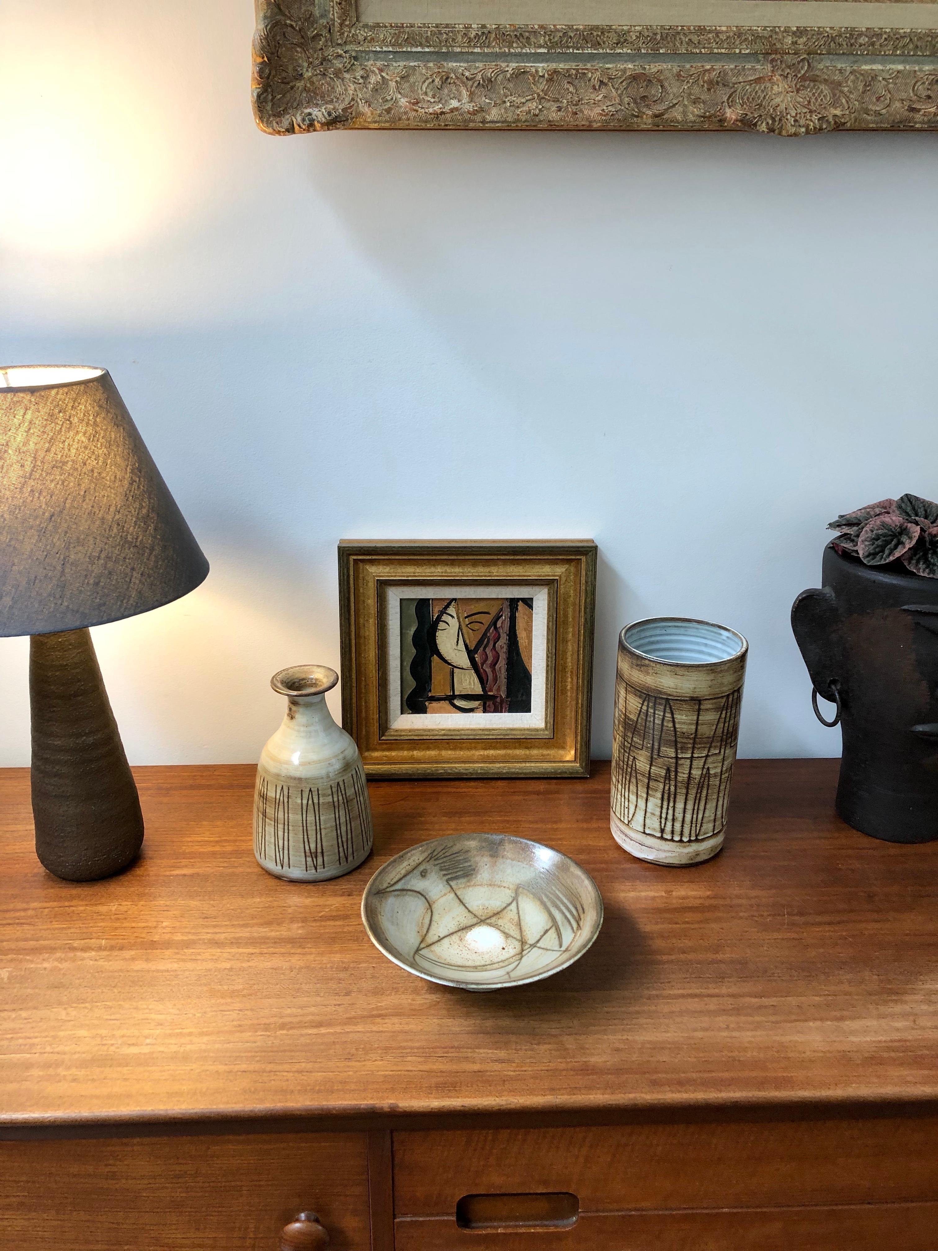 Midcentury Ceramic Vase by Jacques Pouchain, Atelier Dieulefit, circa 1960s 7