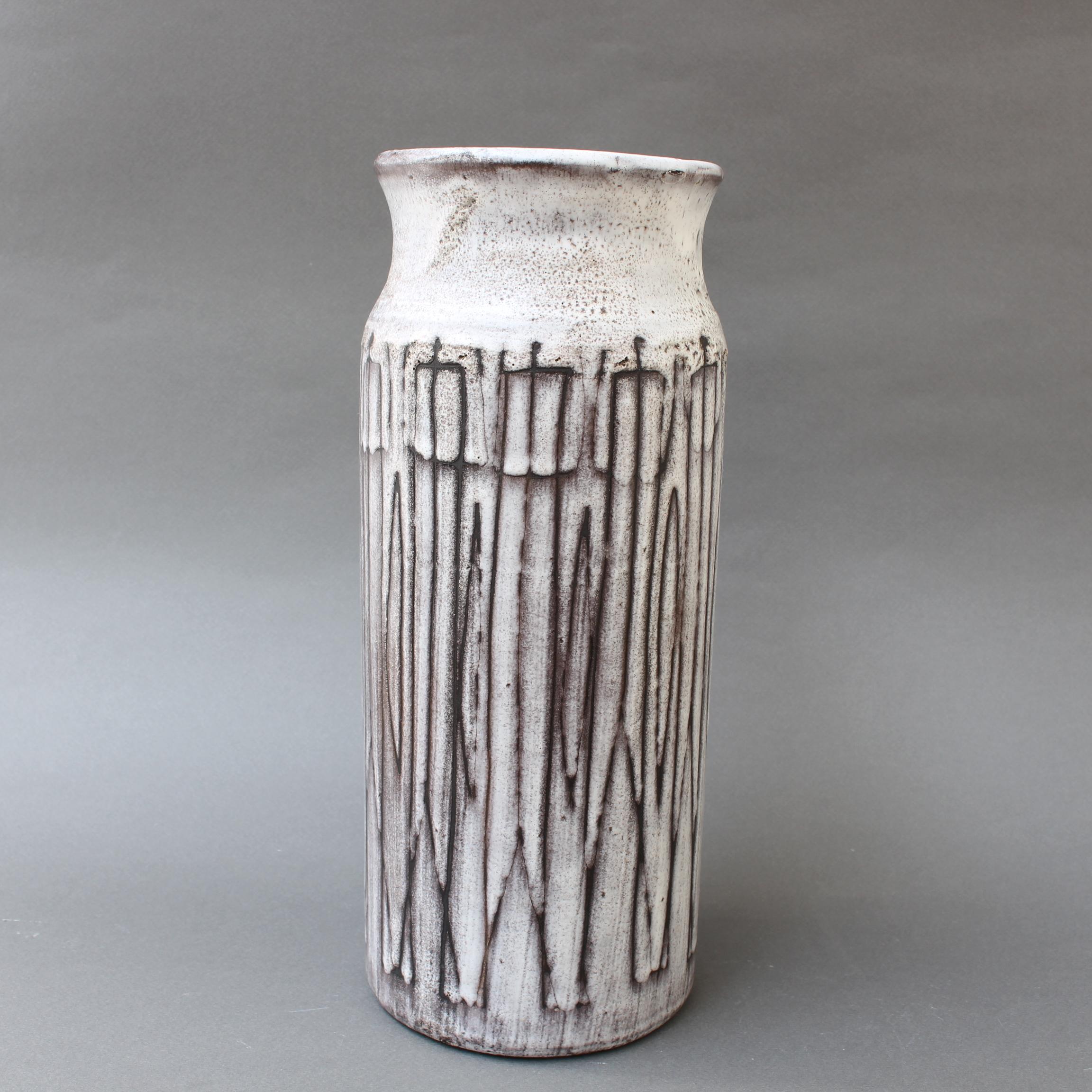 French Midcentury Ceramic Vase by Jacques Pouchain Atelier Dieulefit, circa 1960s