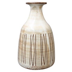 Midcentury Ceramic Vase by Jacques Pouchain, Atelier Dieulefit, circa 1960s