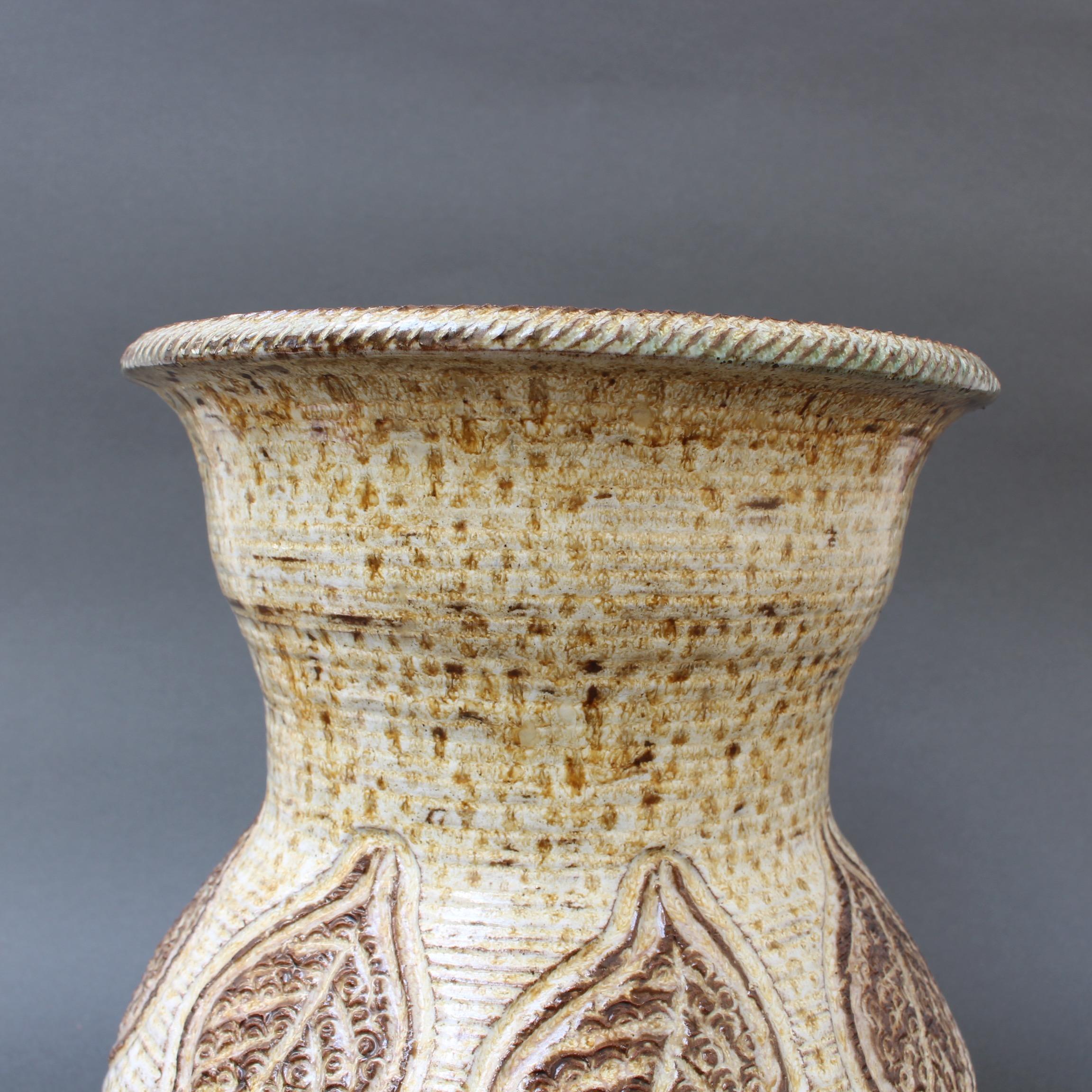 Midcentury Ceramic Vase by Marcel Giraud, Vallauris, 'circa 1960s' 4