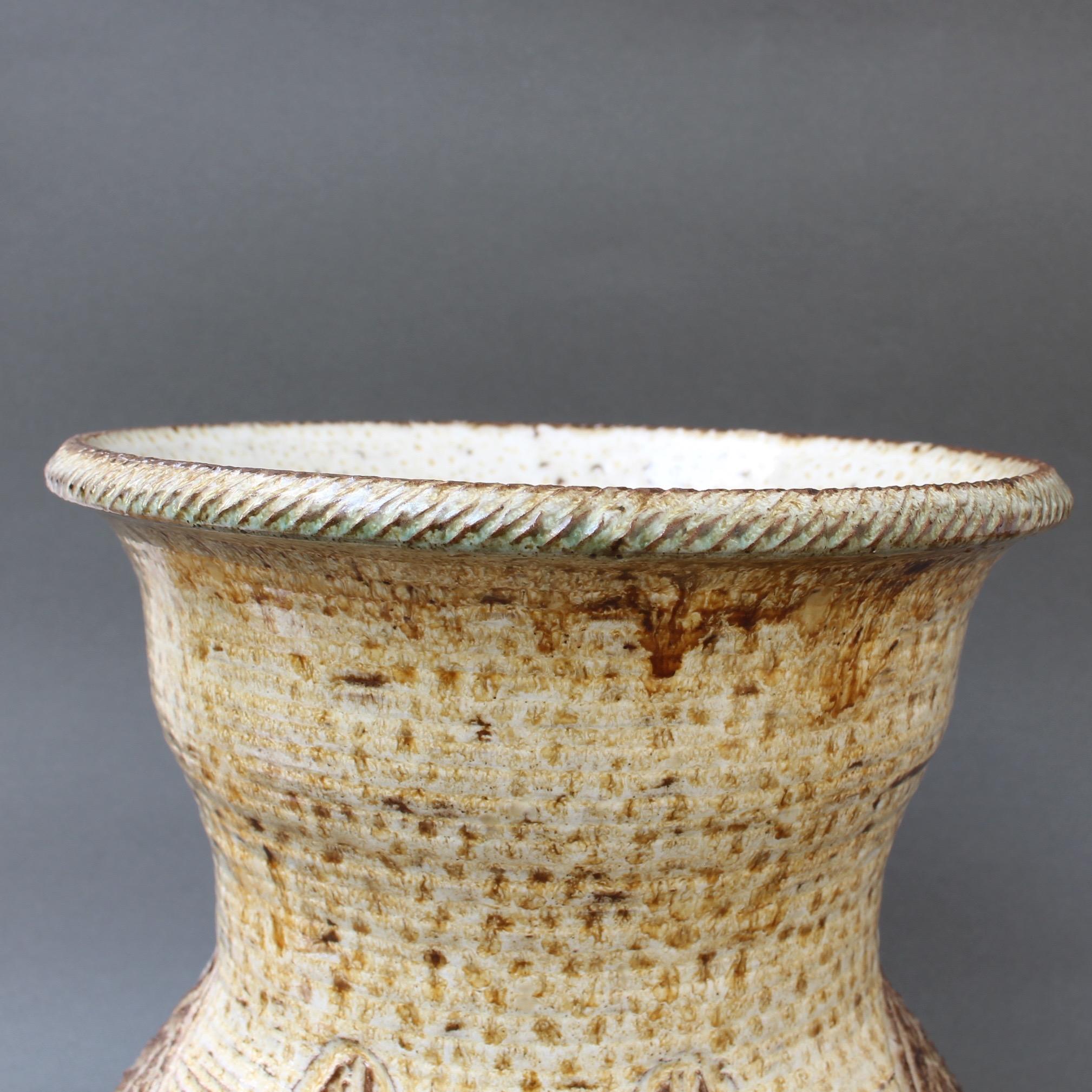 Mid-Century Modern Midcentury Ceramic Vase by Marcel Giraud, Vallauris, 'circa 1960s'
