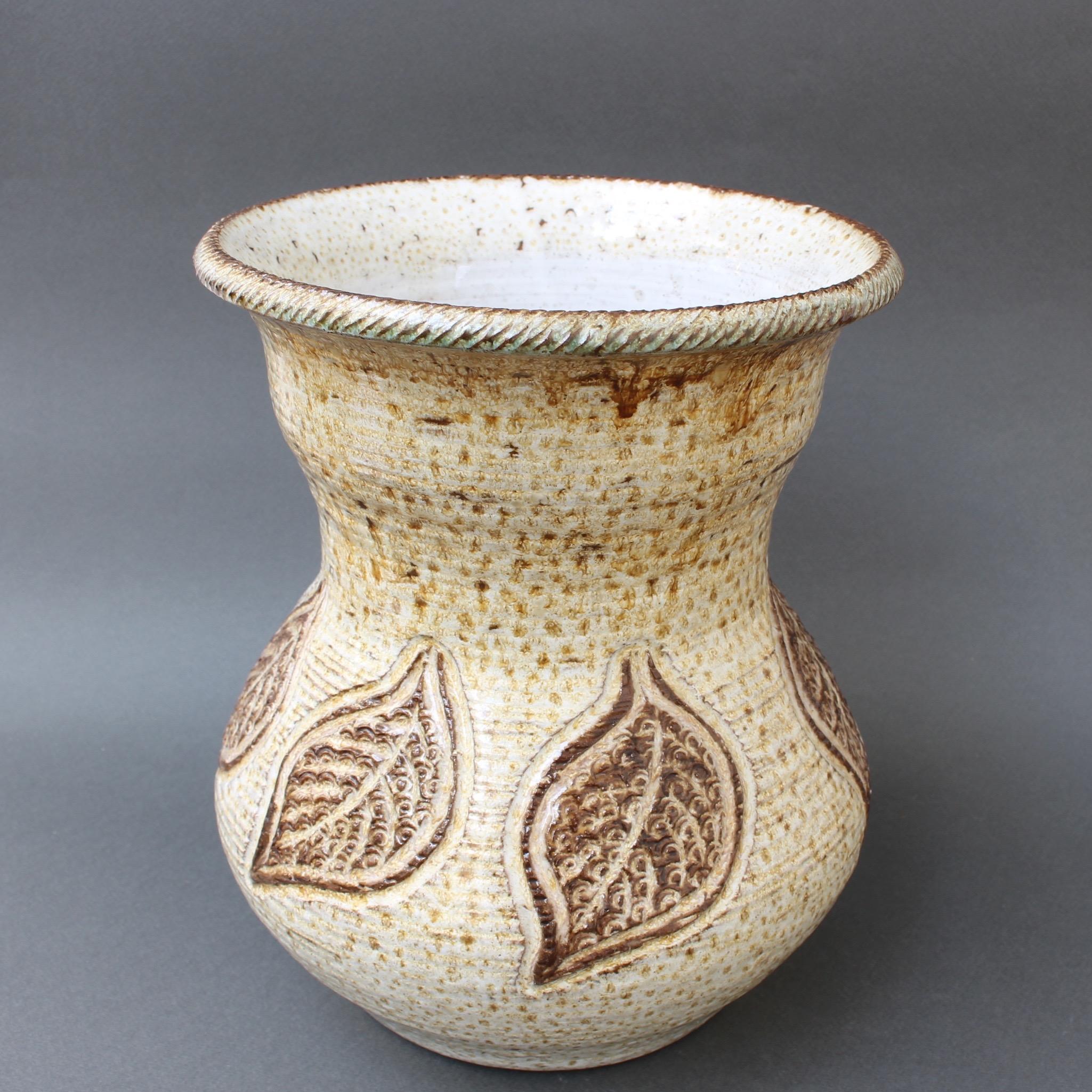 French Midcentury Ceramic Vase by Marcel Giraud, Vallauris, 'circa 1960s'