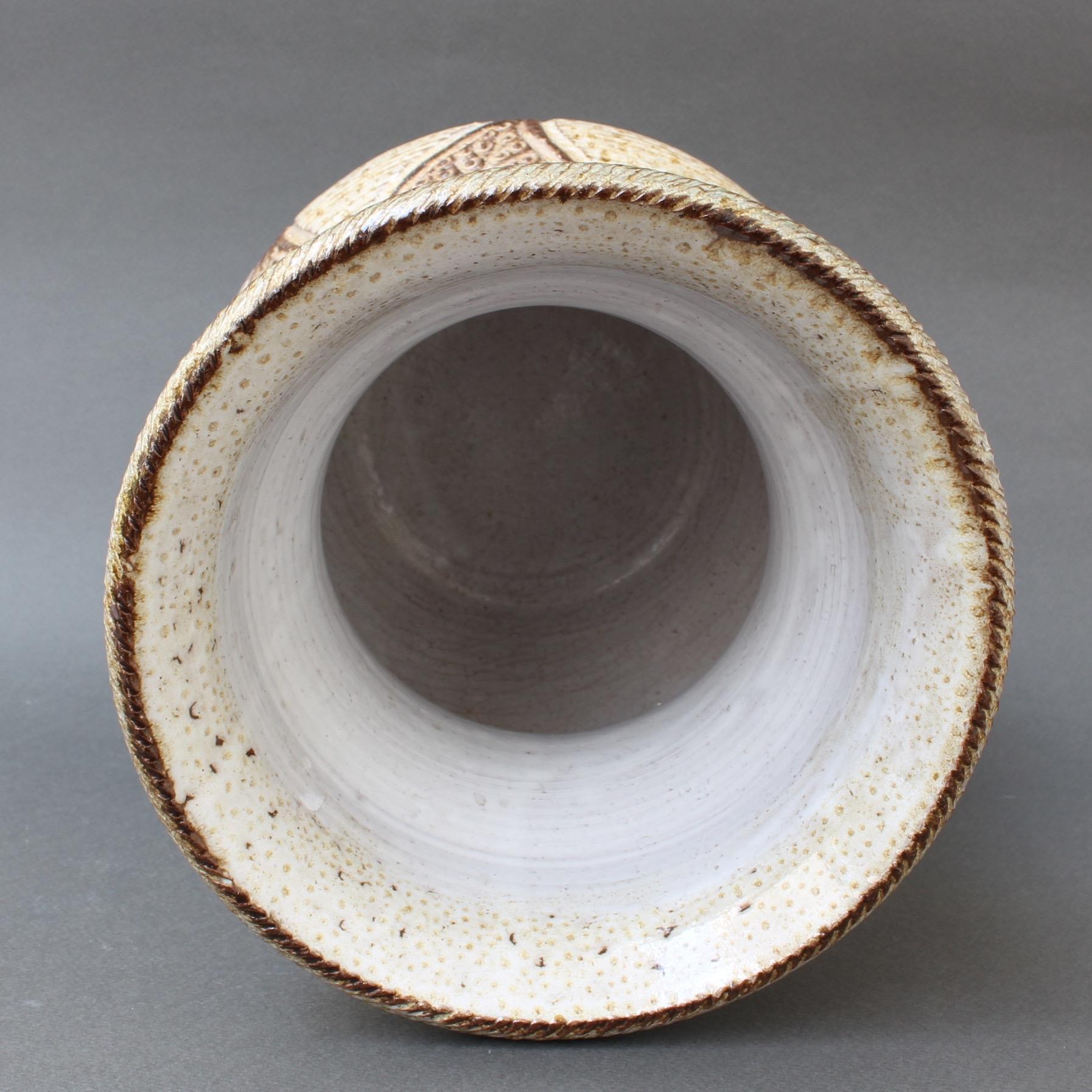 Midcentury Ceramic Vase by Marcel Giraud, Vallauris, 'circa 1960s' 3