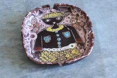 Vaso in ceramica di metà secolo di Romacrea, Italia, 1960 - Era Fratelli Fanciullacci