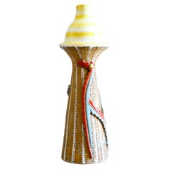 Mid-Century Ceramic Vase by Romacrea, Rome, Italy, 1960s