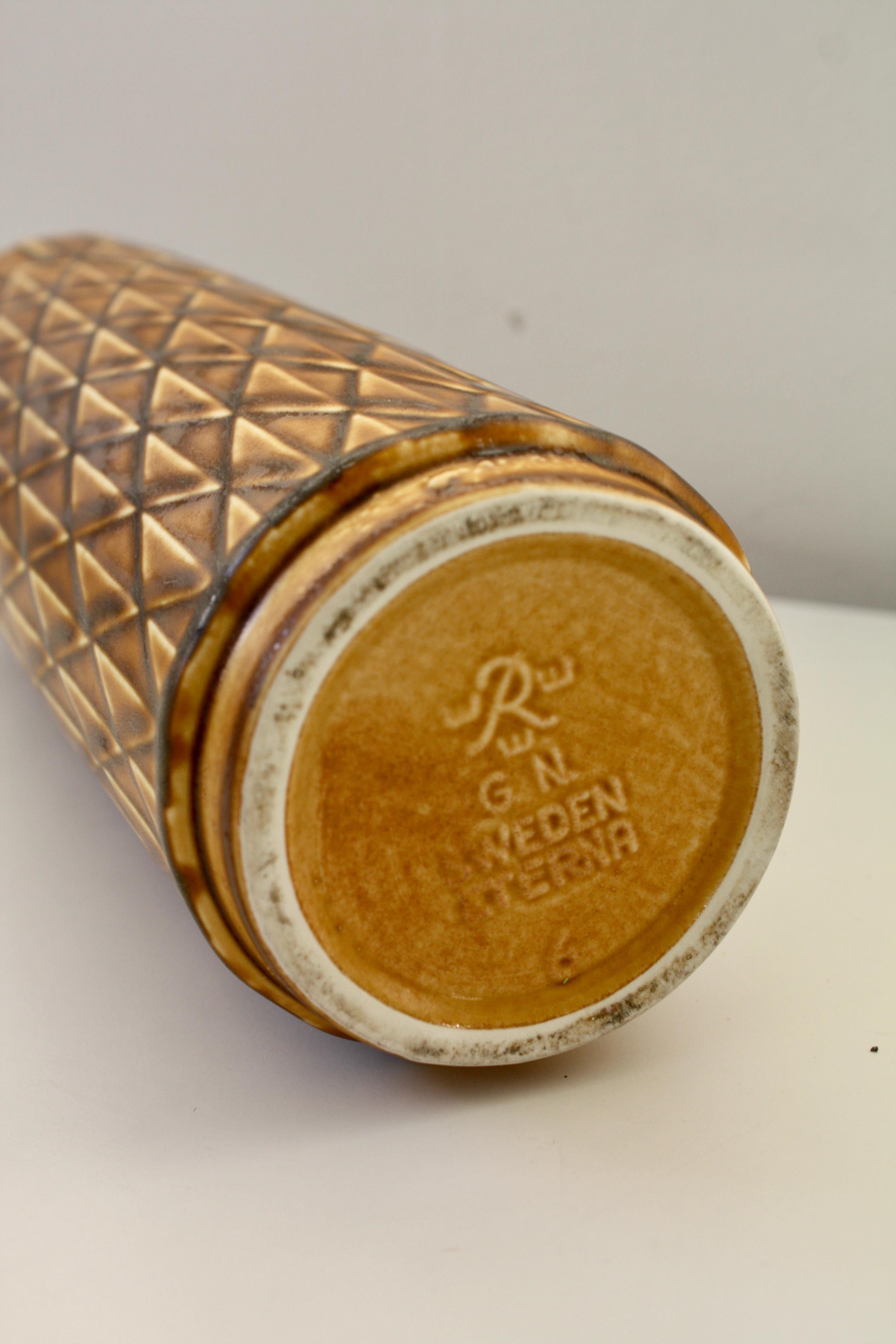 Ceramica Vaso in ceramica di metà secolo 'Eterna' di Gunnar Nylund per Rörstrand in vendita
