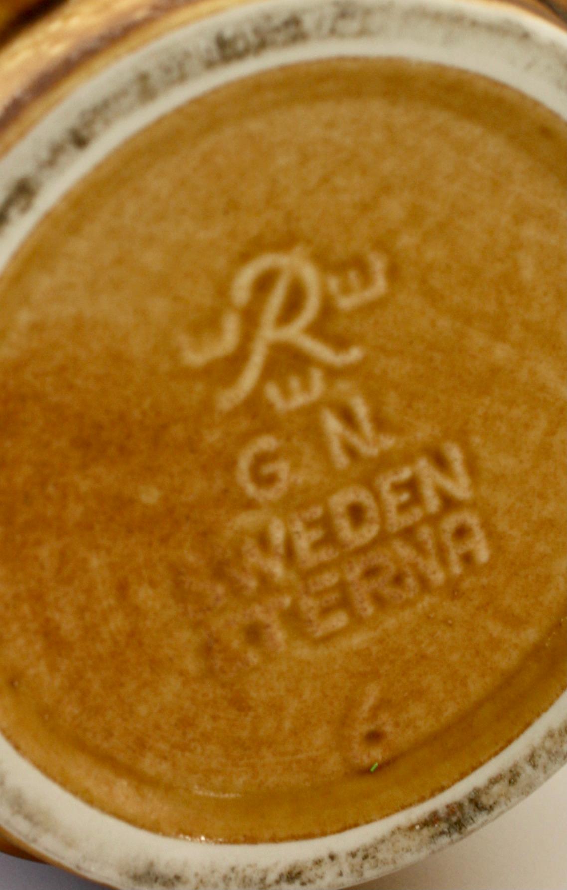 Vaso in ceramica di metà secolo 'Eterna' di Gunnar Nylund per Rörstrand in vendita 1