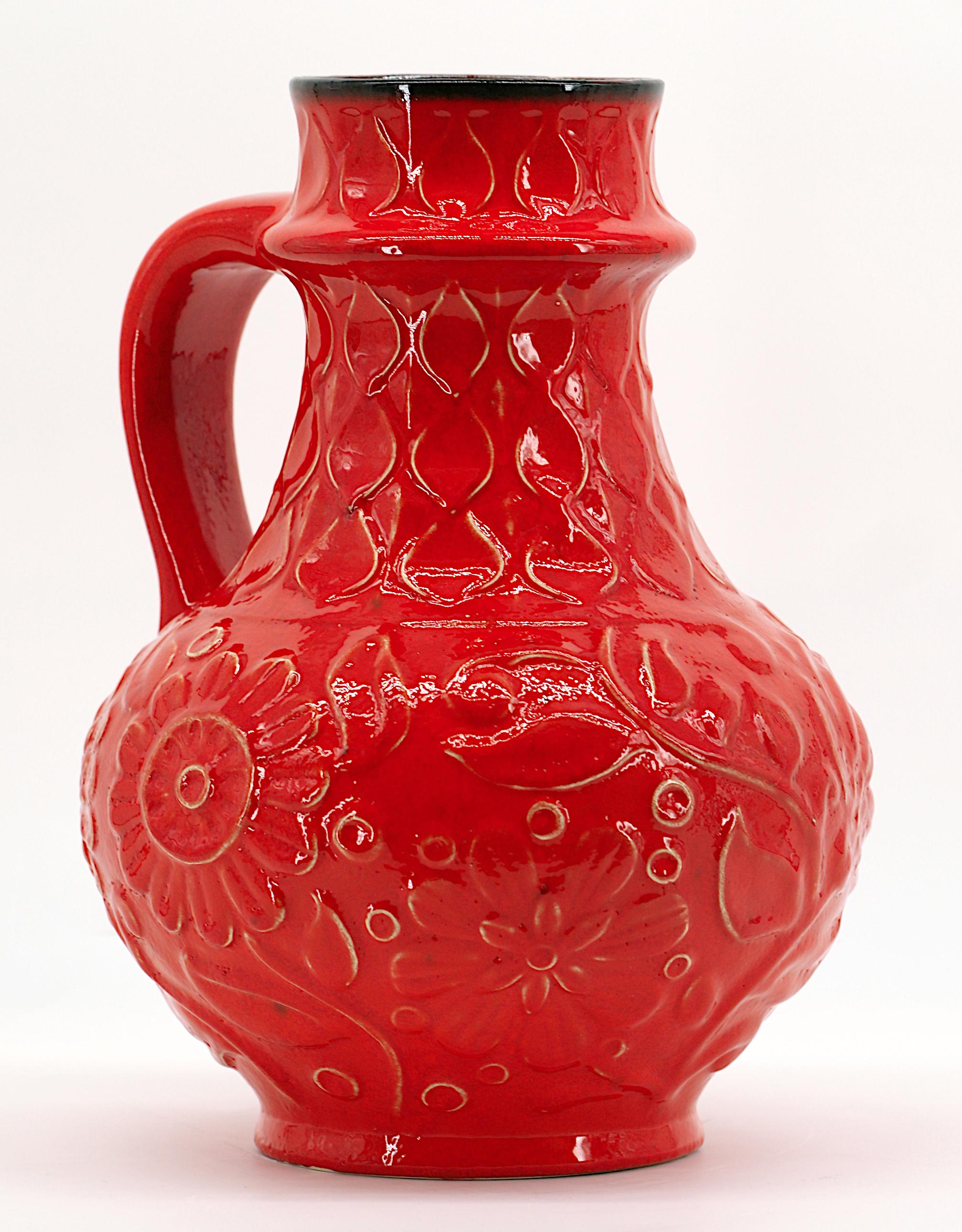 Céramique Vase en céramique du milieu du siècle, Allemagne, années 1950 en vente
