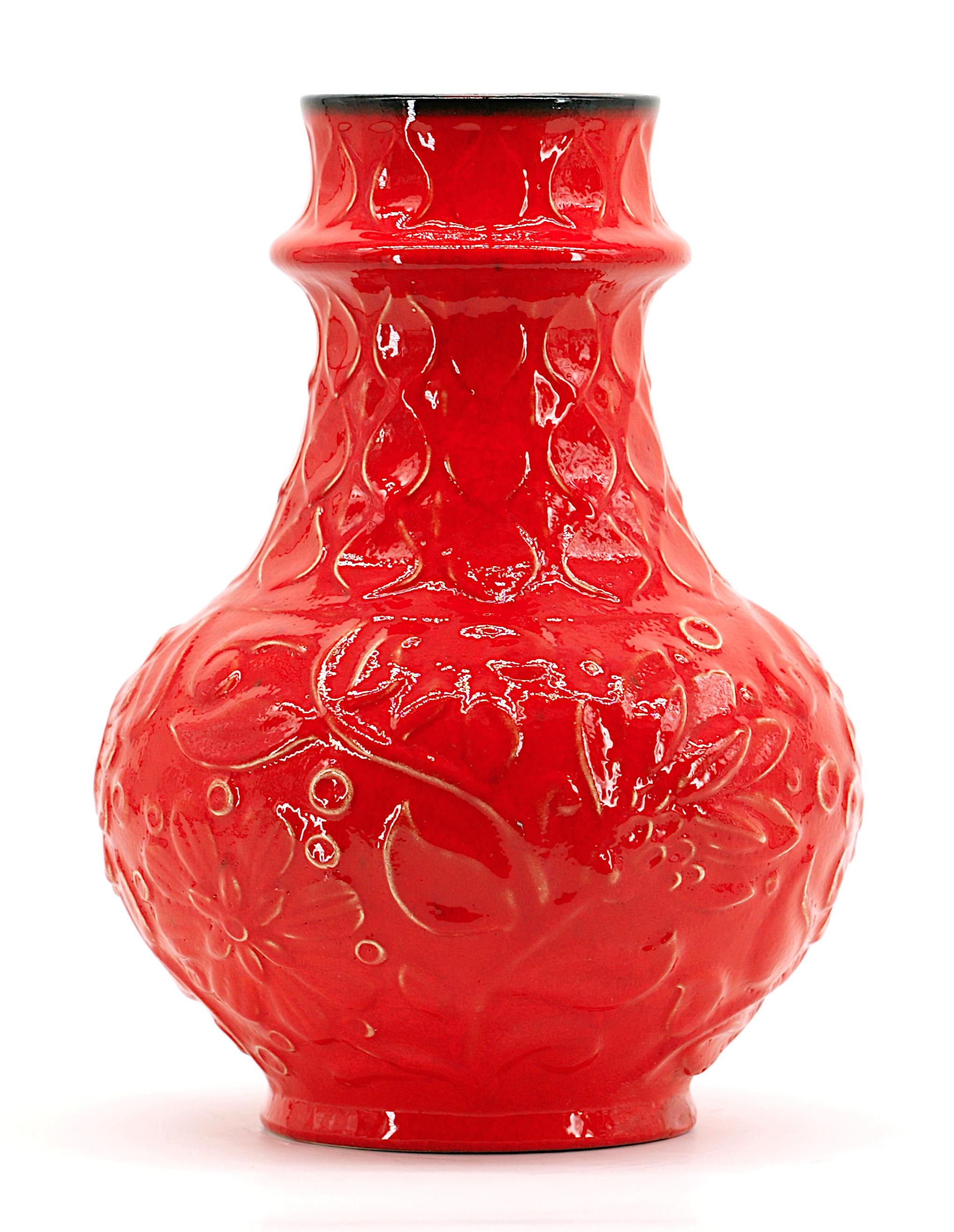 Vase en céramique du milieu du siècle, Allemagne, années 1950 en vente 1