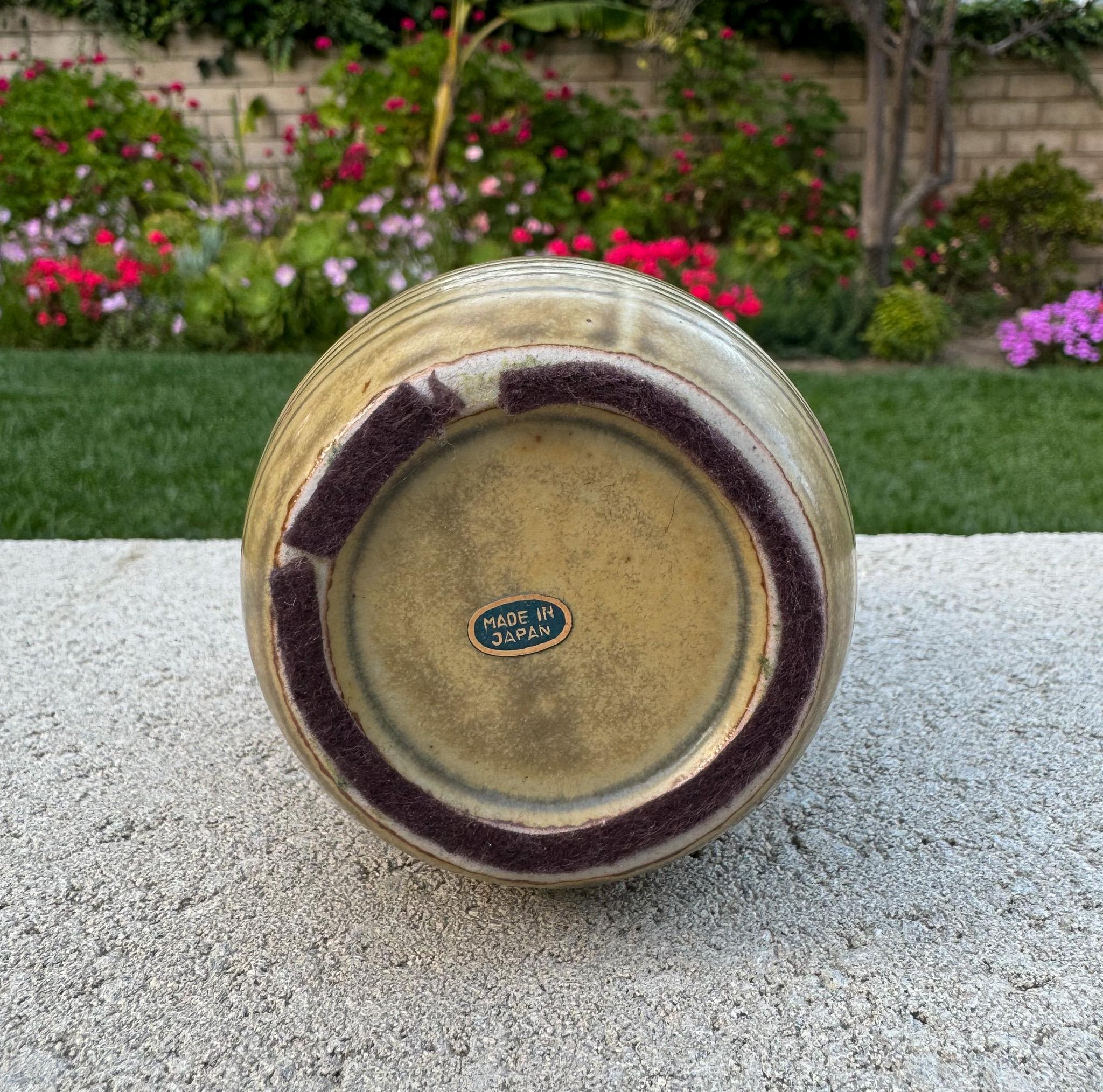 Mid Century Ceramic Vase,  Japan, 1960's 6