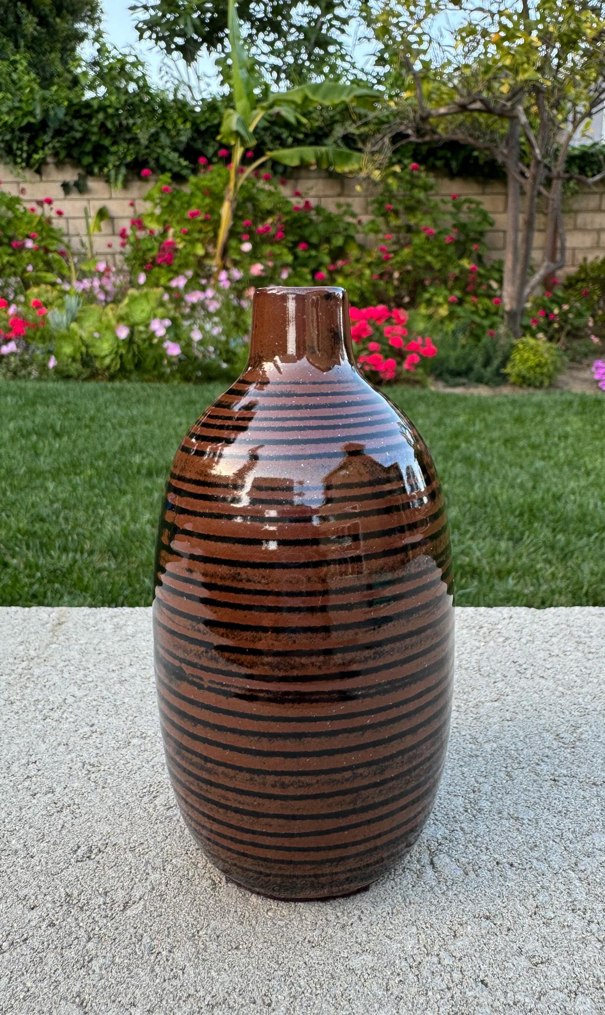 20th Century Mid Century Ceramic Vase, Japan, 1960's