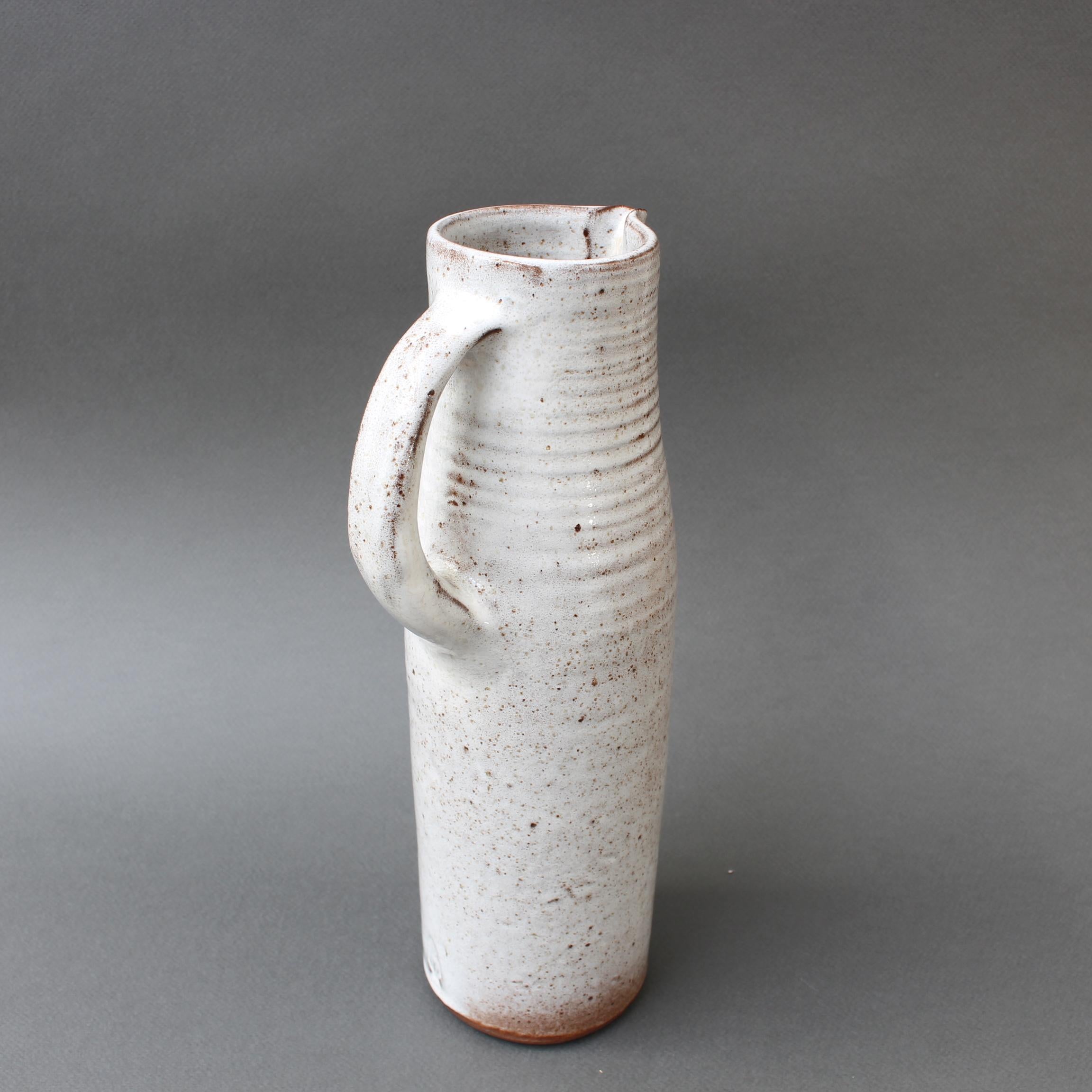 Midcentury Ceramic Vase / Jug by Jeanne & Norbert Pierlot, circa 1960s 6