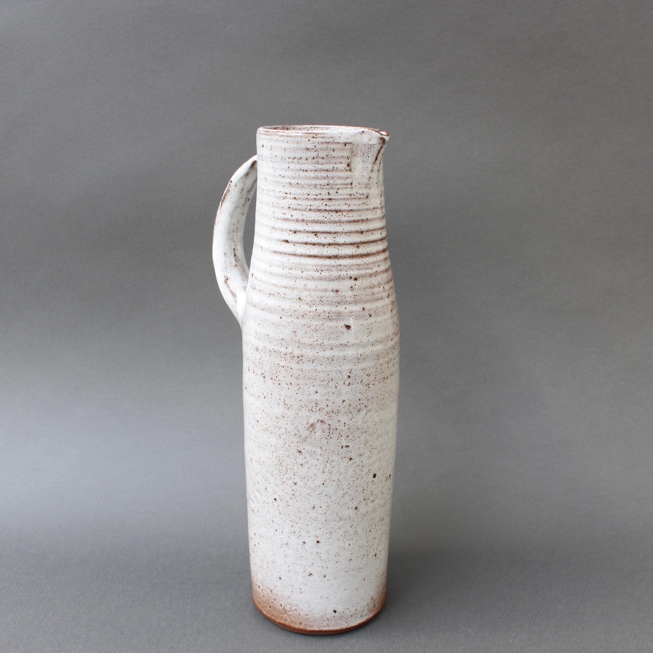 French Midcentury Ceramic Vase / Jug by Jeanne & Norbert Pierlot, circa 1960s