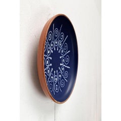 Mid-Century Ceramic Wall Plaque Plate, 1960s