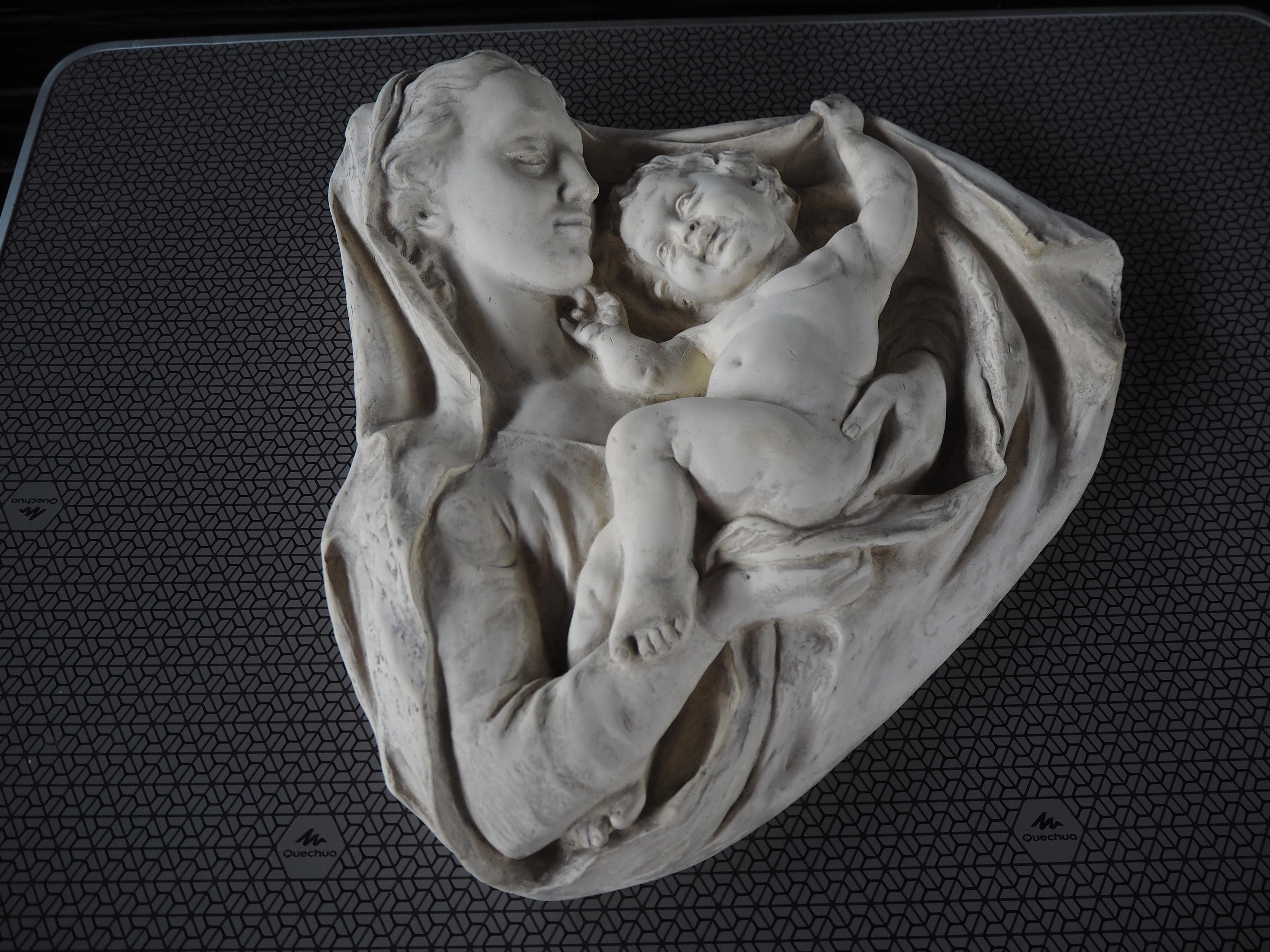 Mid-Century Ceramic Wall Relief, Europe For Sale 5