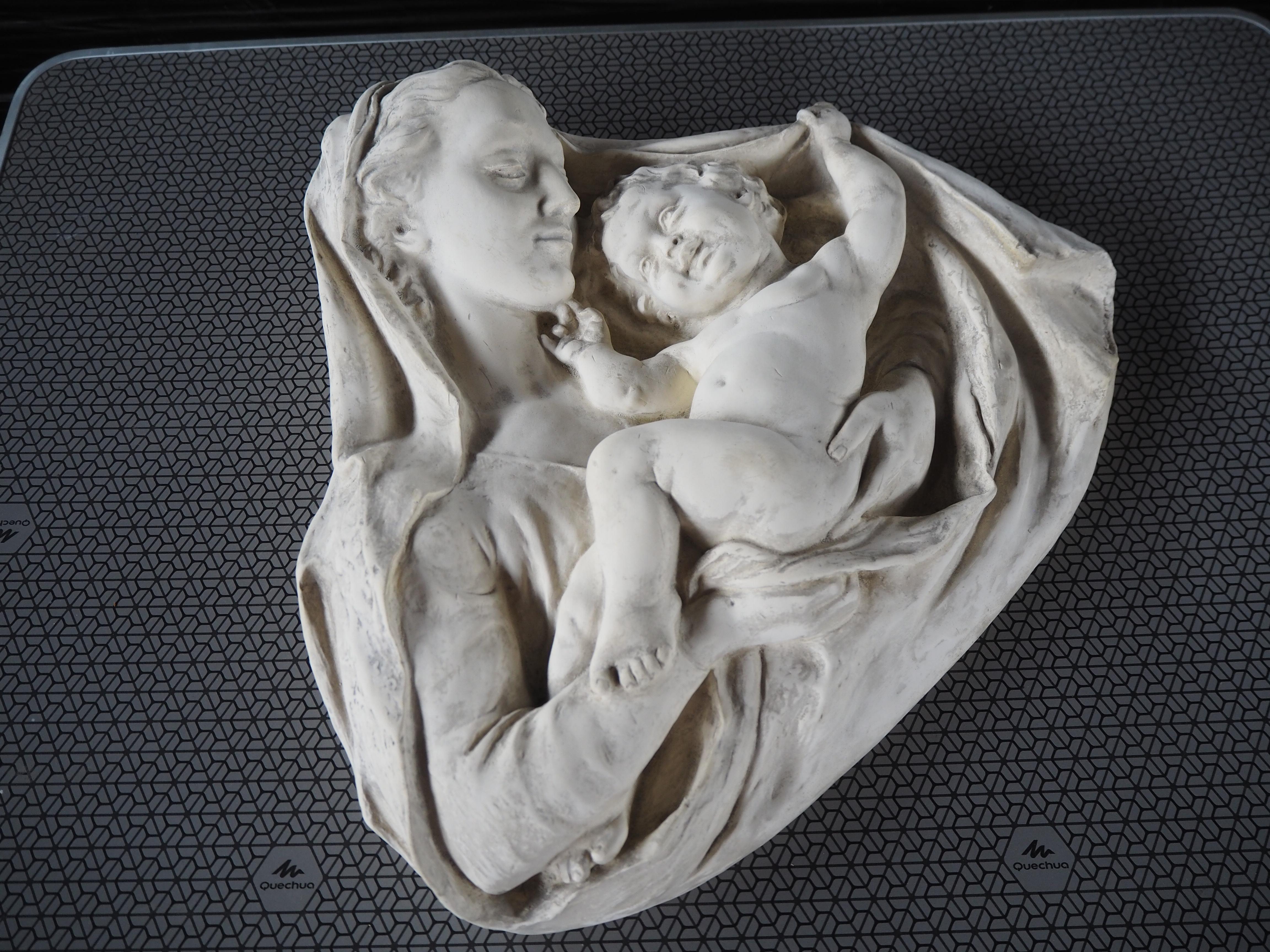Mid-Century Ceramic Wall Relief, Europe For Sale 6