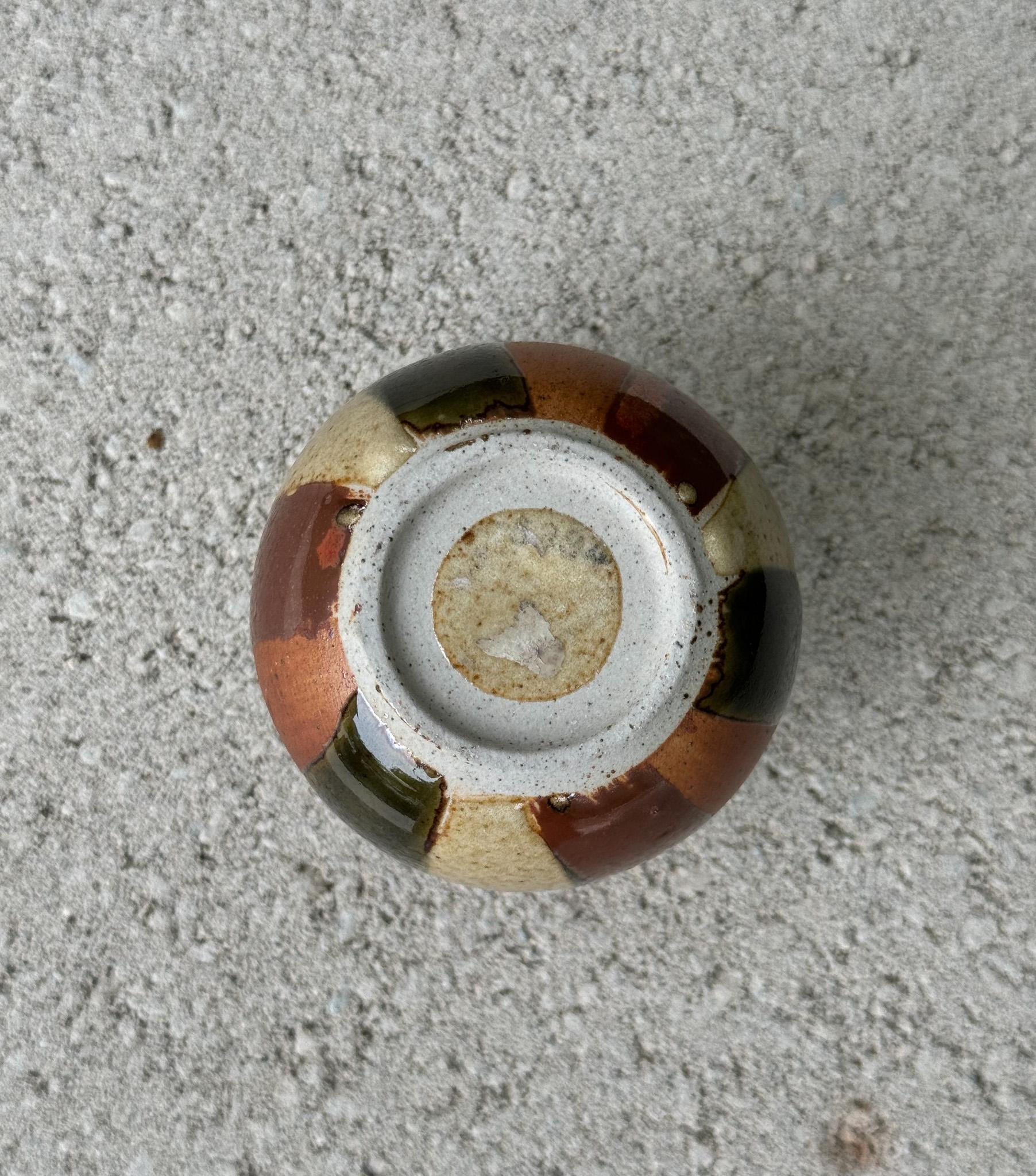 20th Century Mid Century Ceramic Weed Pot, Japan, c.1960
