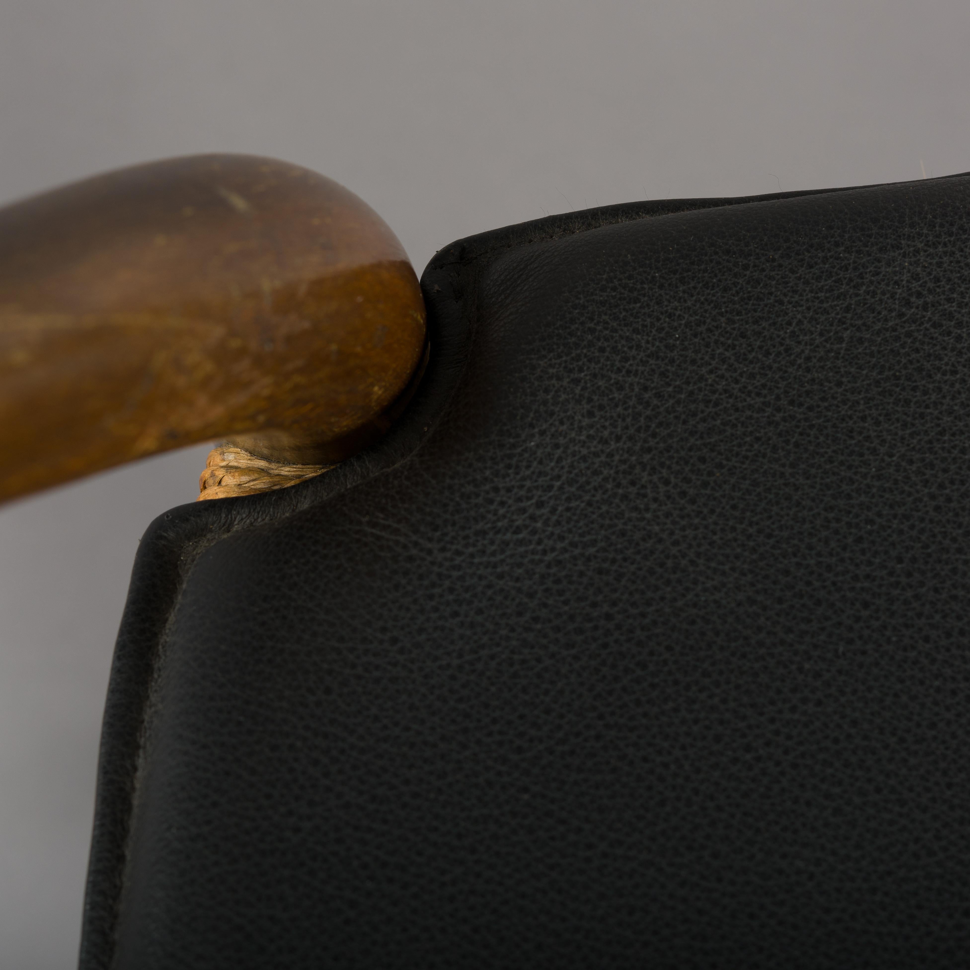 Midcentury CH24 Wishbone Chairs by Hans J. Wegner for Carl Hansen & Søn Made in 7