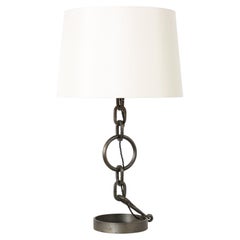 Mid-Century Chain Table Lamp