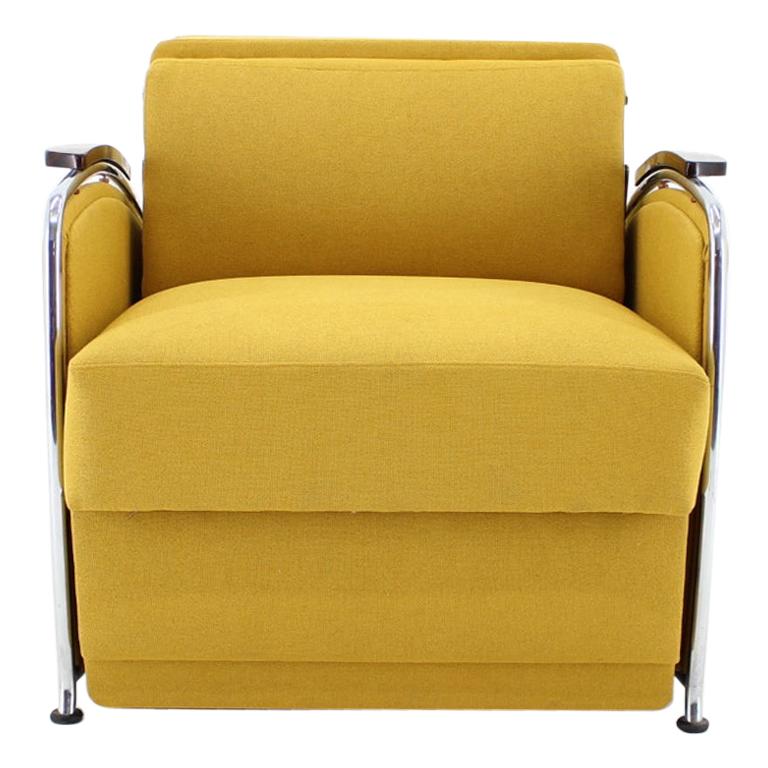 Midcentury Chair/Bed, Czechoslovakia