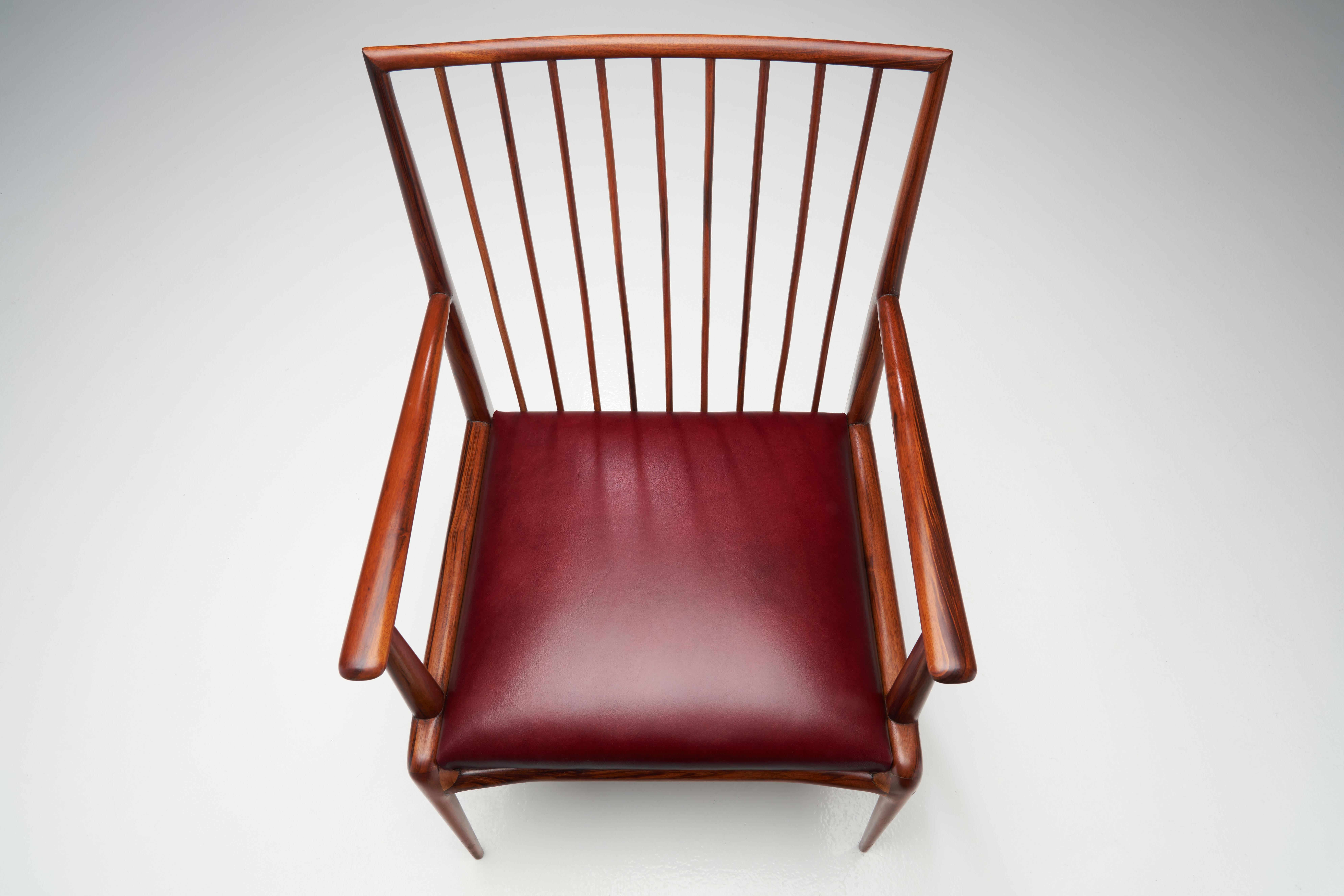 Mid-Century Chair by Branco & Preto (attr.), Brazil 1950s For Sale 1