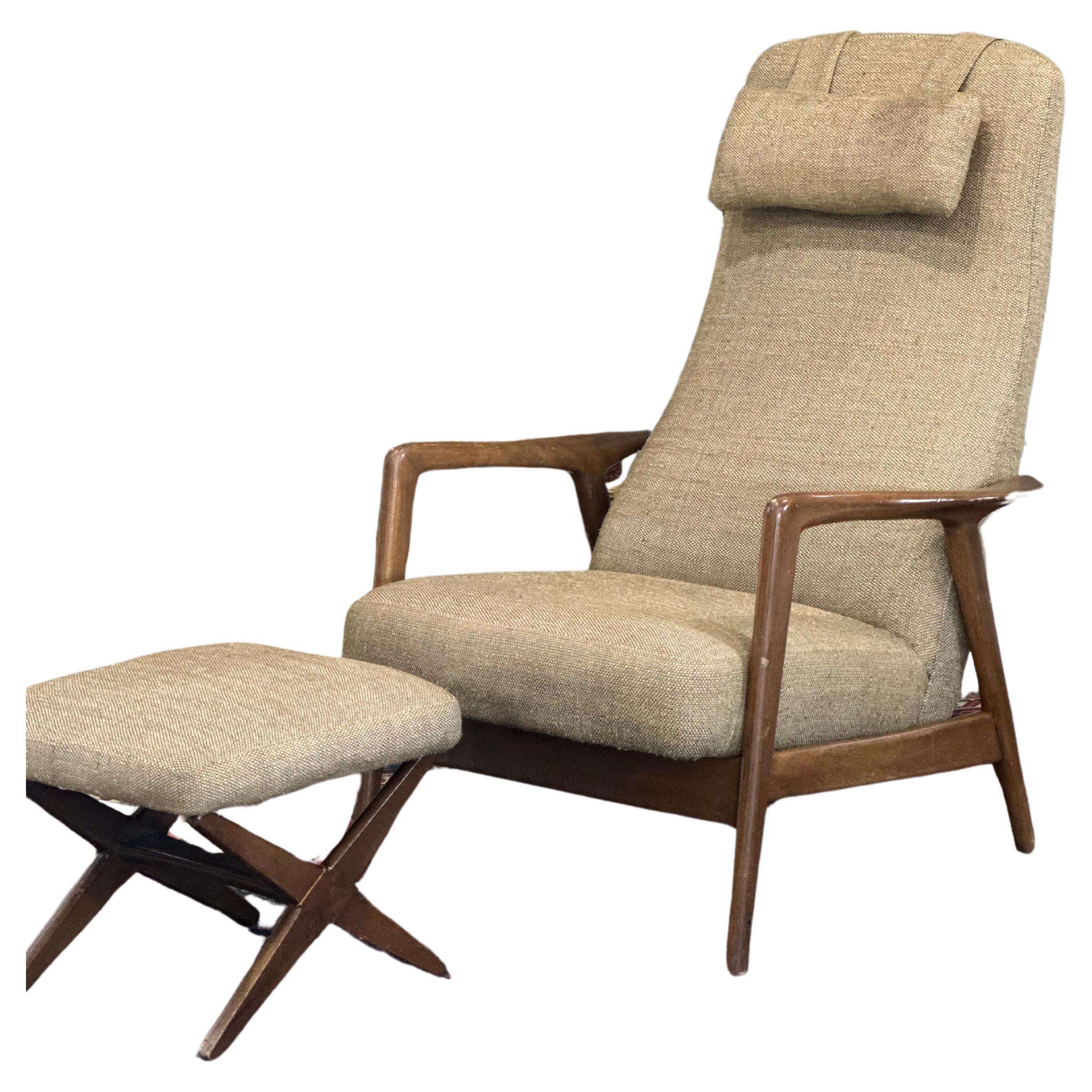 Mid-Century Chair by Folke Ohlsson for DUX For Sale