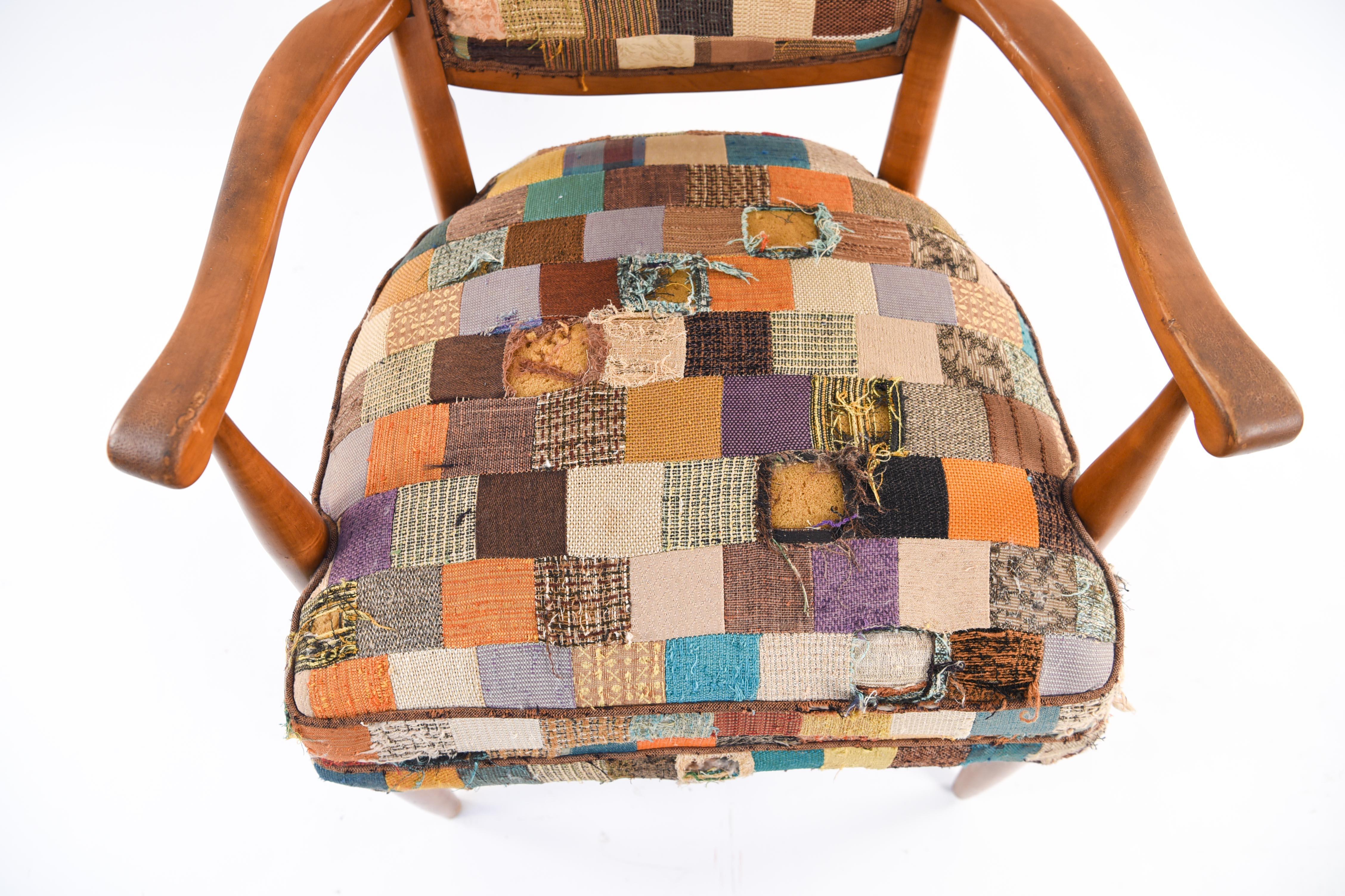 Fabric Midcentury Chair