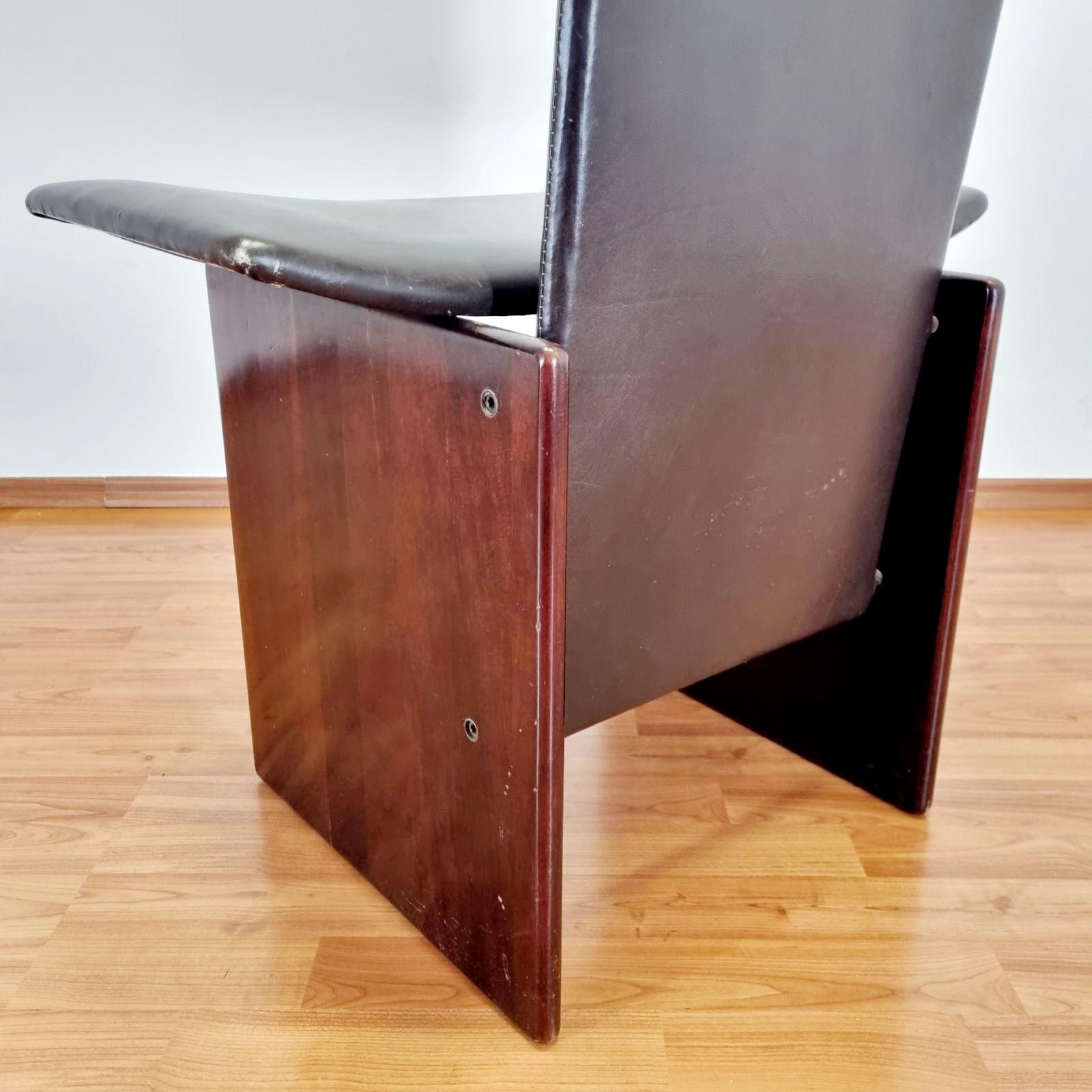 Mid Century Chair Model Rennie by Kazuhide Takahama for Simon Gavina, Italy 70 For Sale 1
