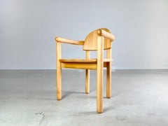 Mid Century Chair Rainer Daumiller Armrest Beech Vintage