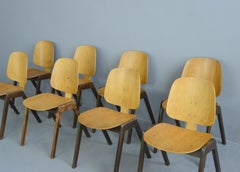Midcentury Chairs by Joe Atkinson for Thonet, circa 1950s