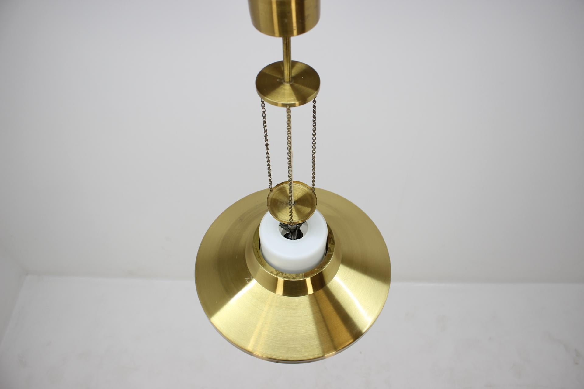 Late 20th Century Midcentury Chandelier by Napako, 1970s For Sale