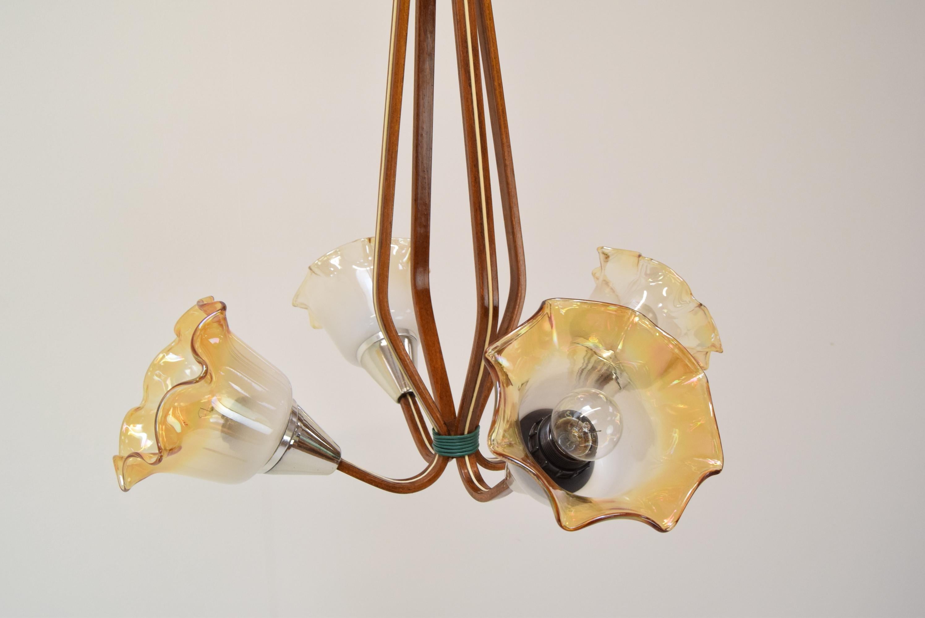Lampadario di metà secolo, 1960 in vendita 3