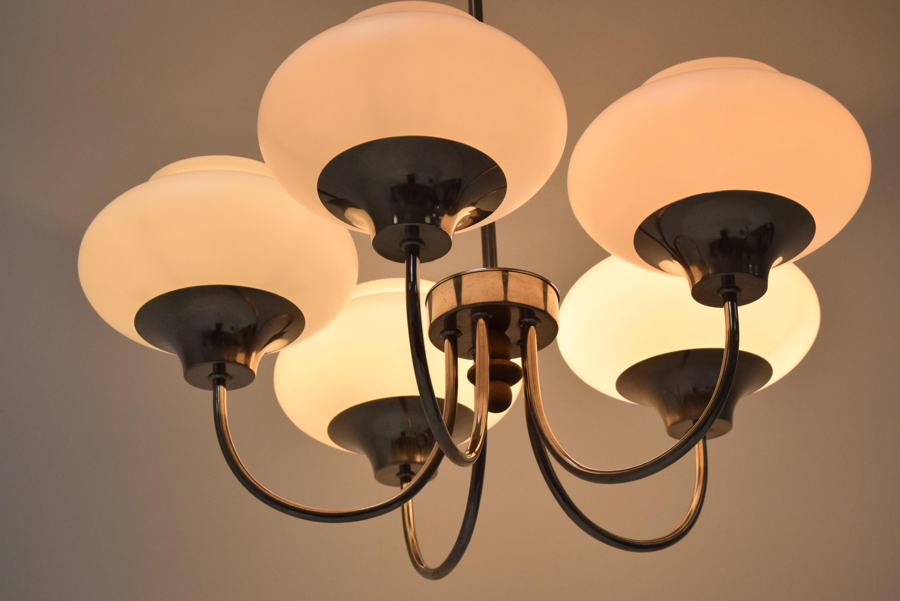 Mid Century Chandelier, 1960´S For Sale 4