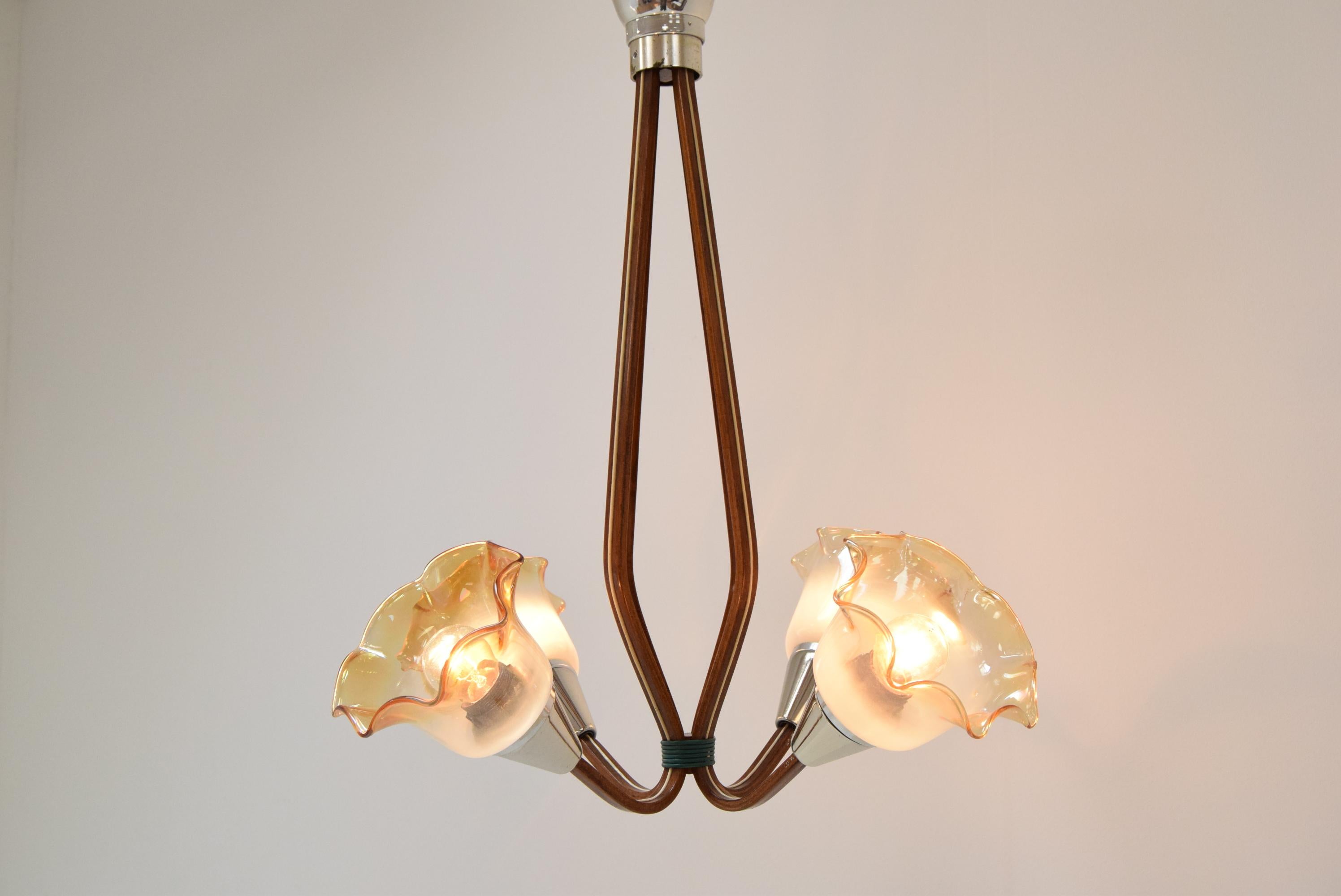 Lampadario di metà secolo, 1960 in vendita 6