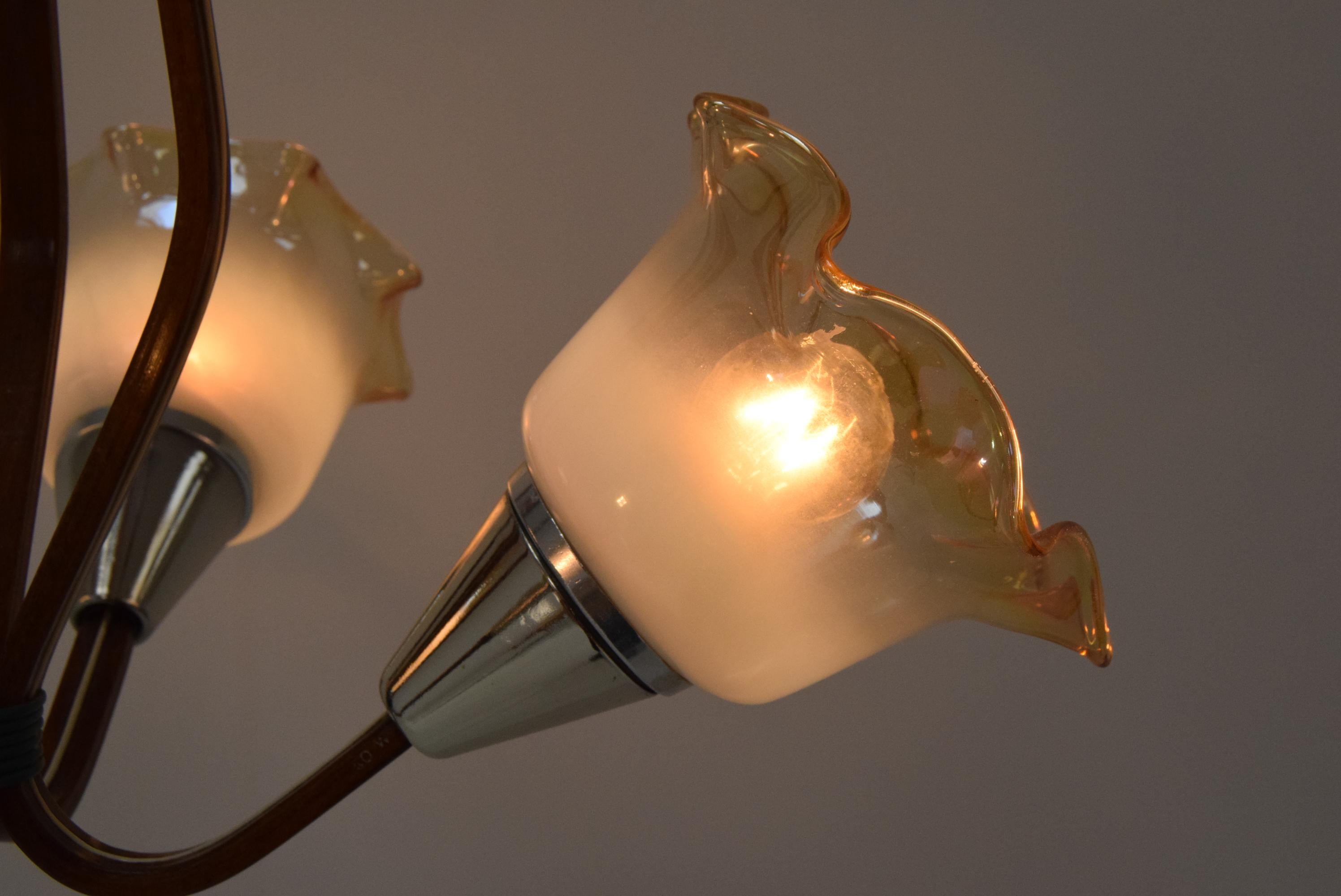 Lampadario di metà secolo, 1960 in vendita 7