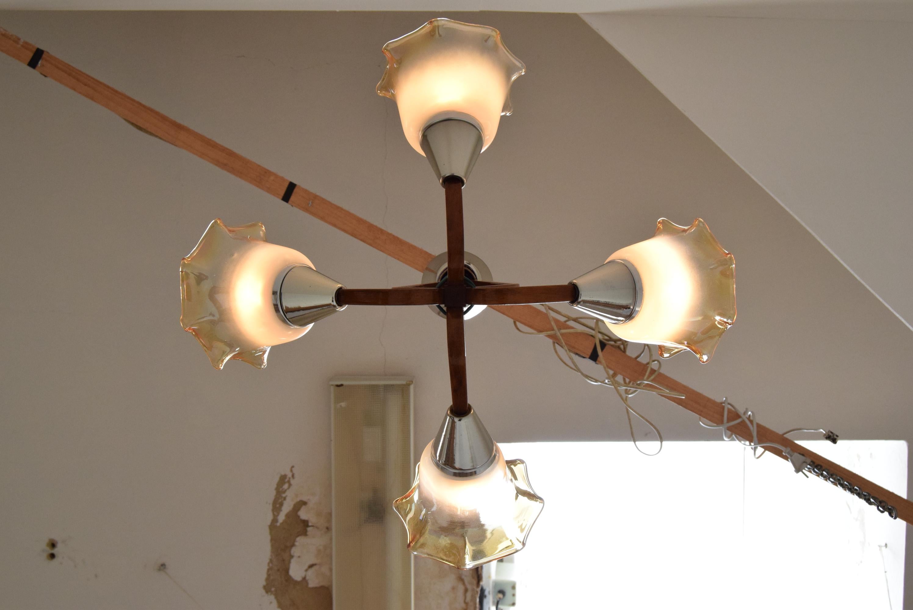 Lampadario di metà secolo, 1960 in vendita 10