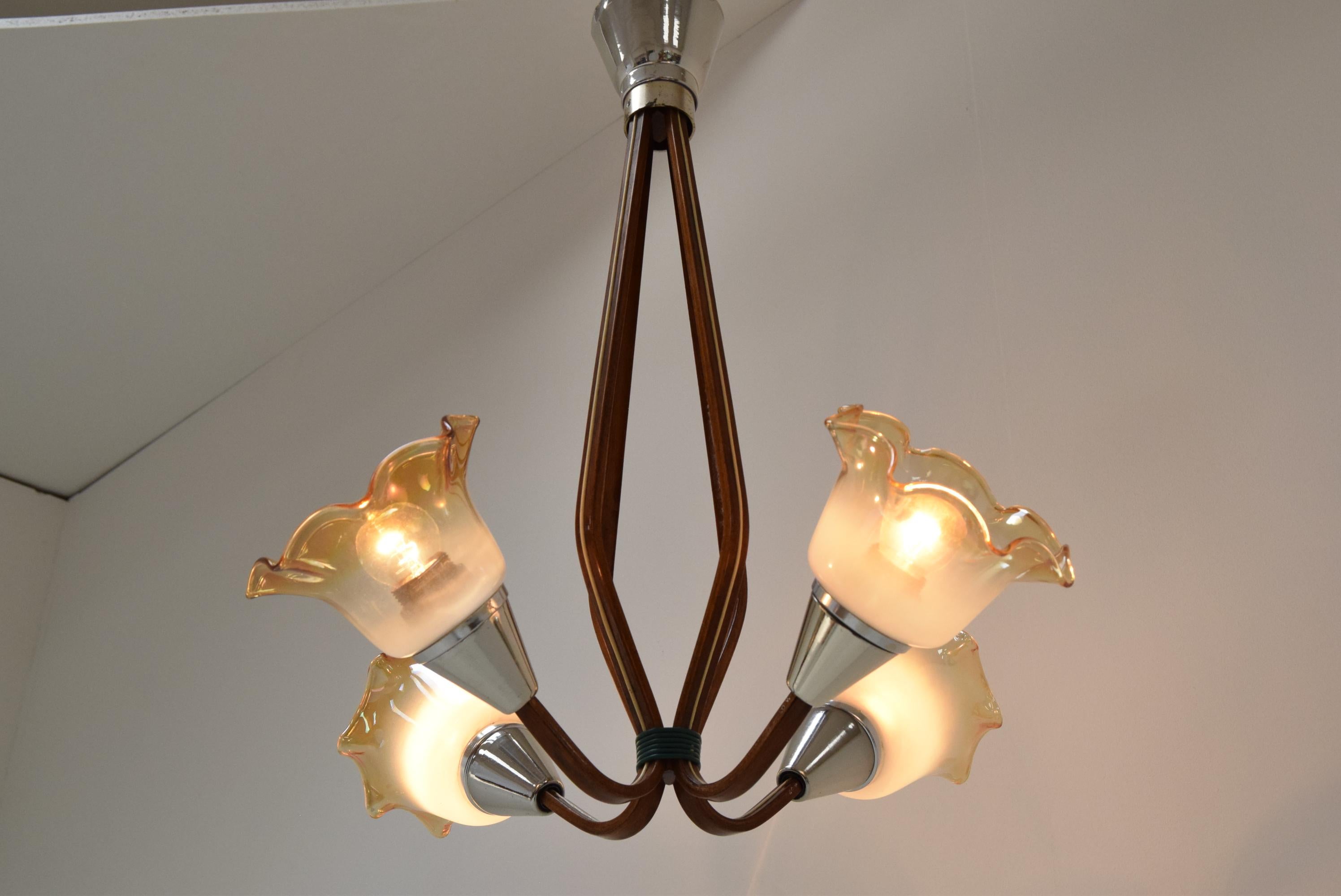 Lampadario di metà secolo, 1960 in vendita 11