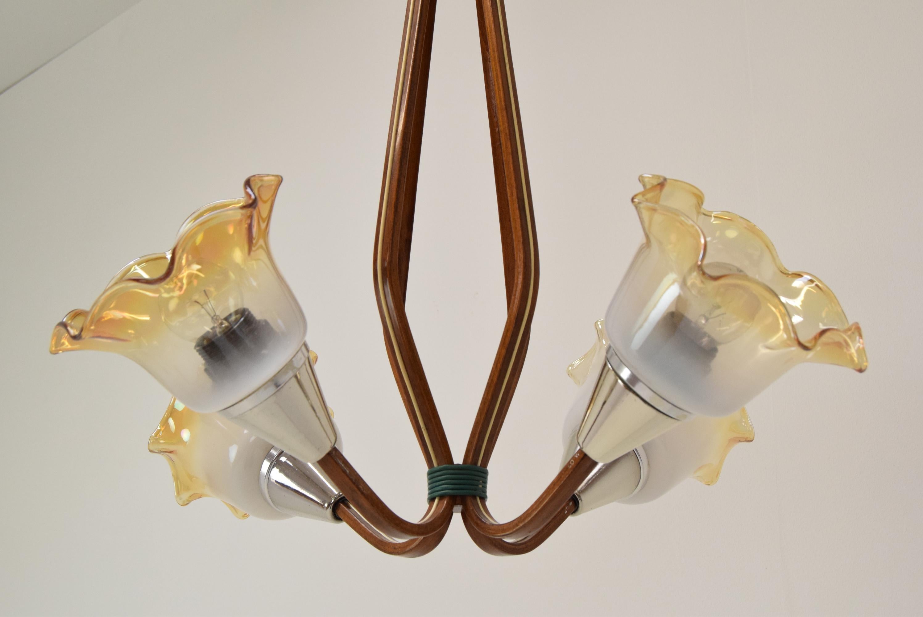 Lampadario di metà secolo, 1960 in vendita 1