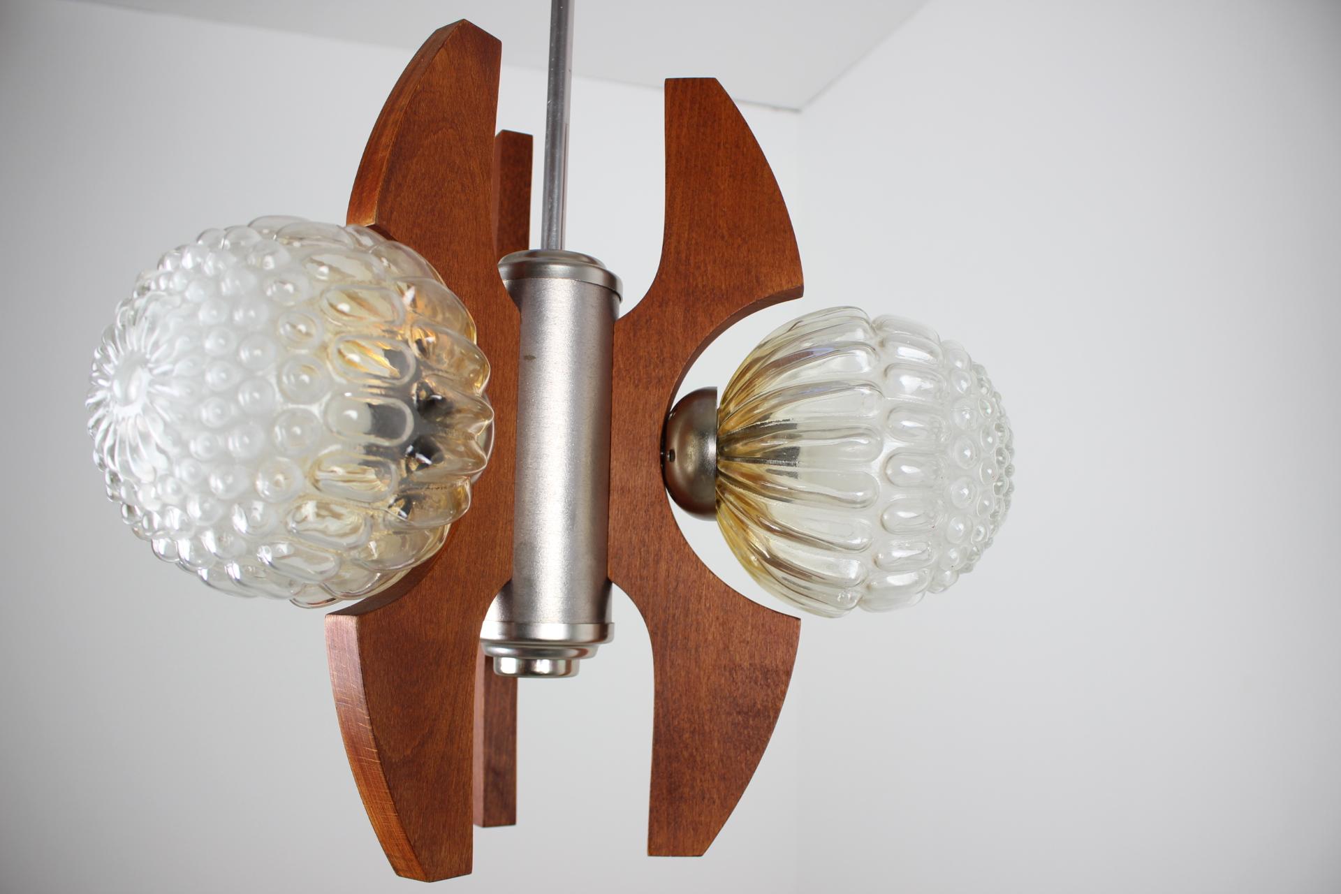 Mid-Century Modern Mid-Century Chandelier, 1970's For Sale