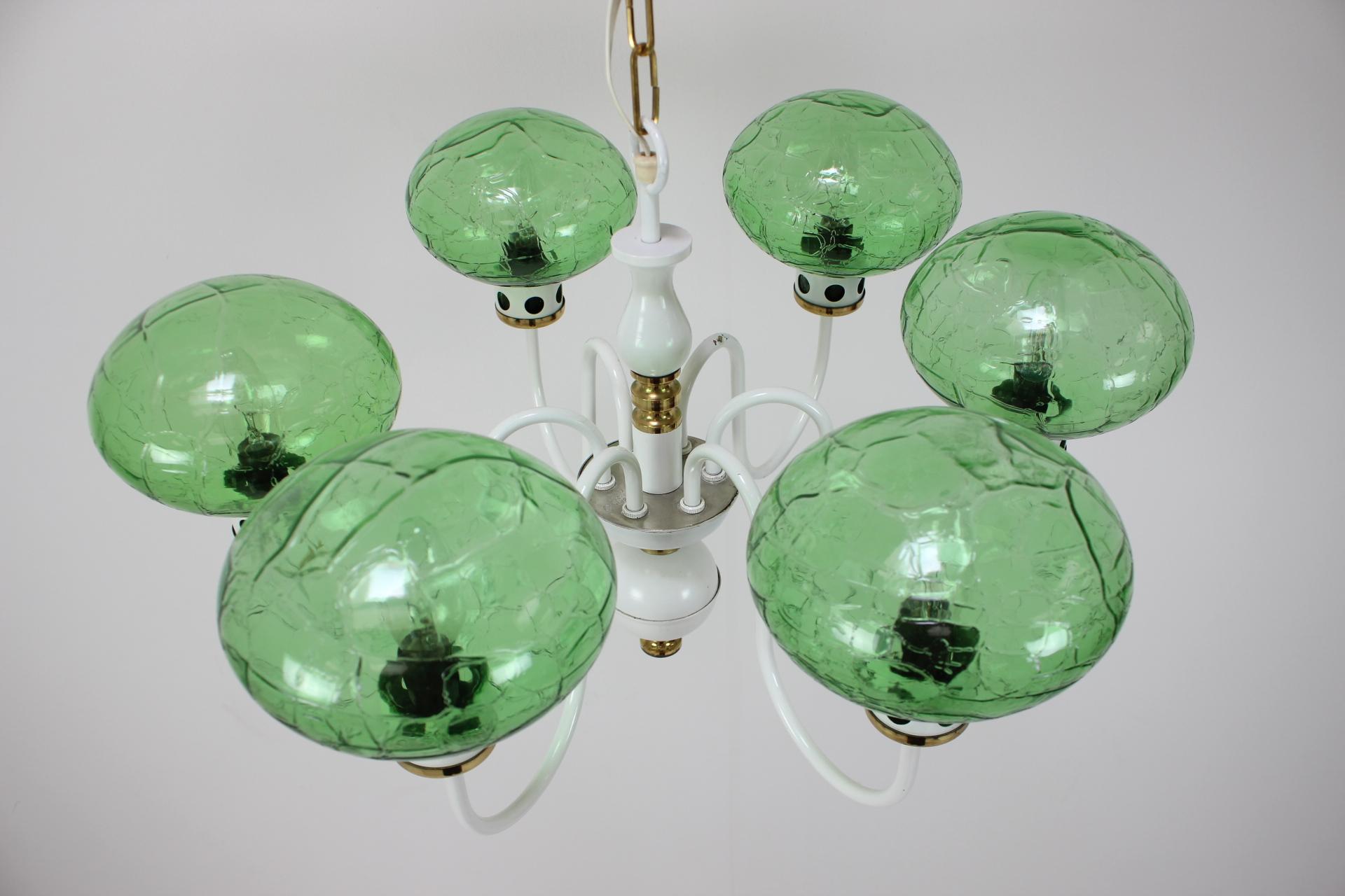 Mid-Century Chandelier by Drukov, 1970s In Good Condition For Sale In Praha, CZ
