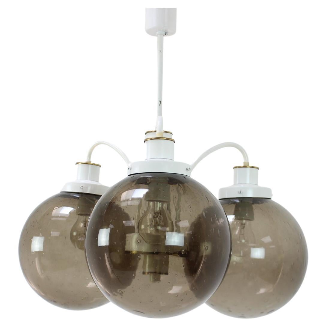 Mid-Century Chandelier by Drukov, 1970's For Sale