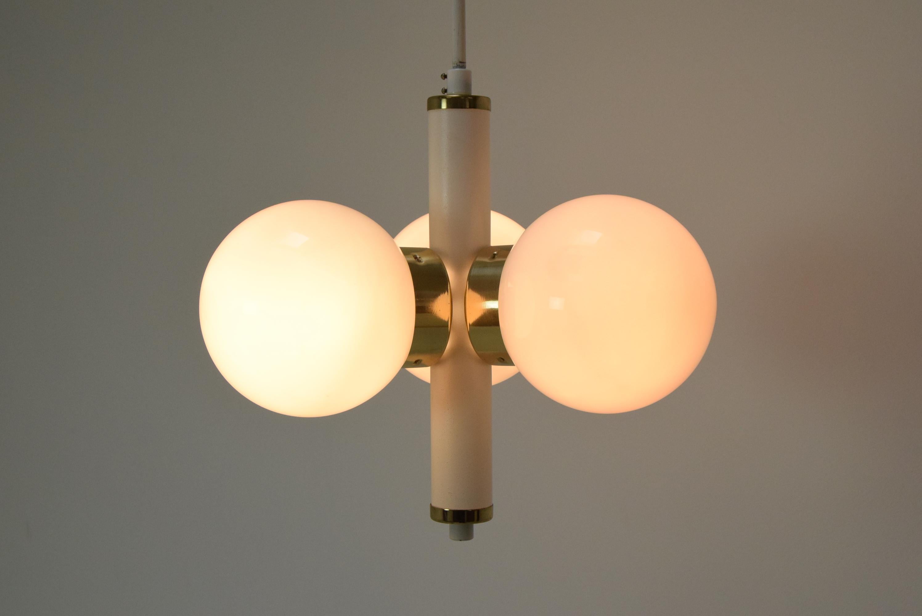 Mid-Century Modern Lustre du milieu du siècle dernier par Instala Decin, années 1970 en vente