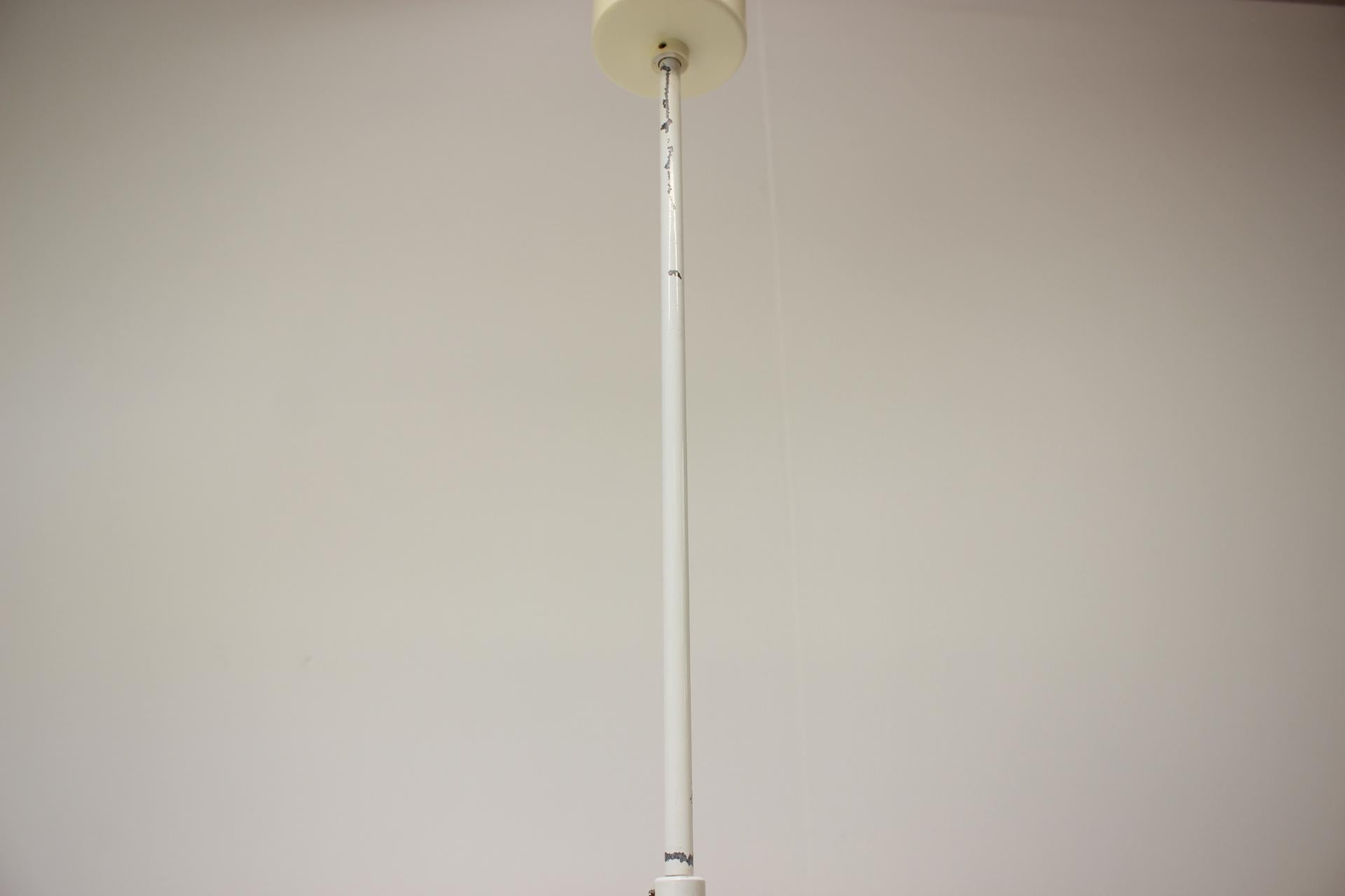 Mid-Century Modern Mid-Century Chandelier by Instala Jilove U Decina, 1960's, Czechoslovakia For Sale