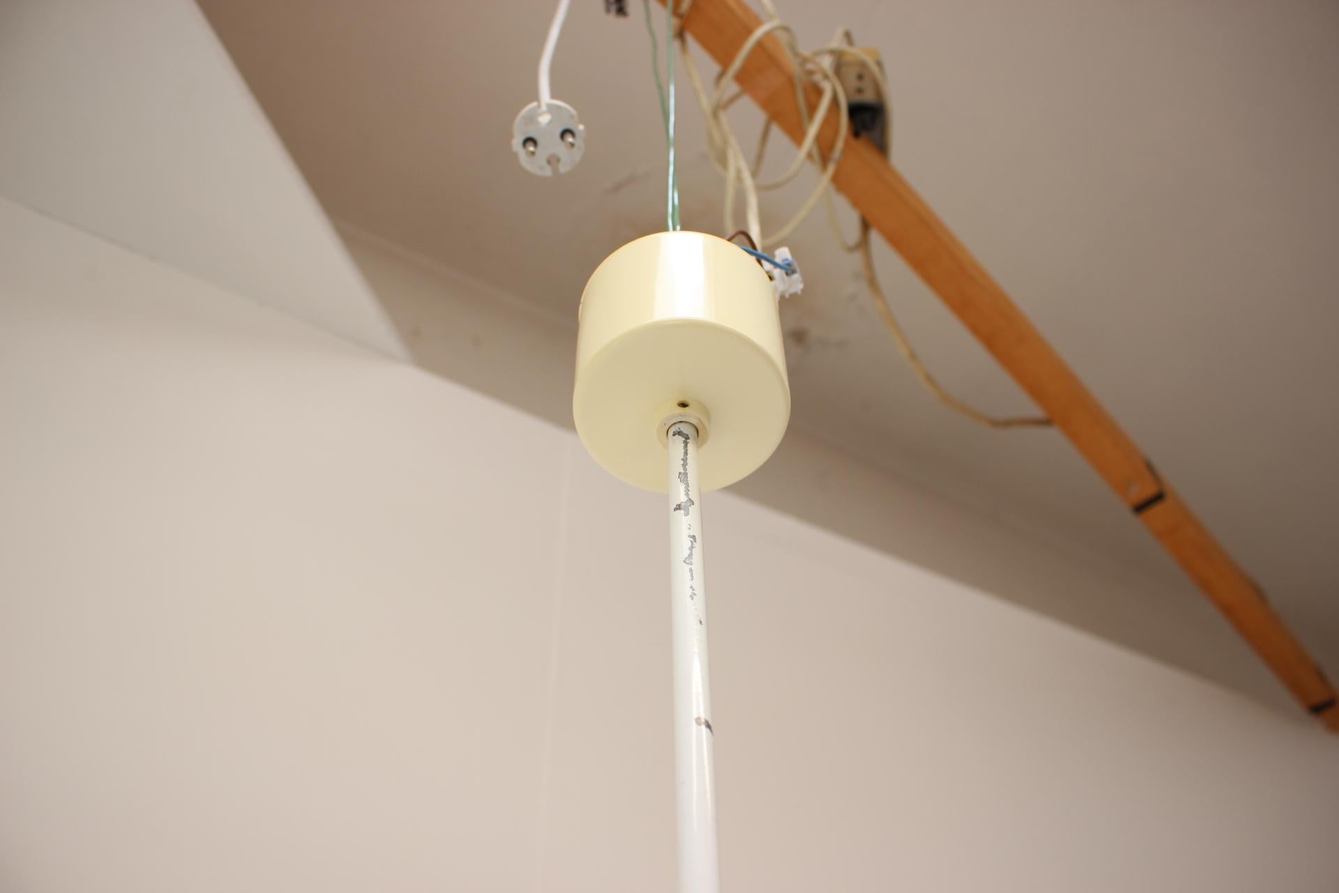 Mid-Century Chandelier by Instala Jilove U Decina, 1960's, Czechoslovakia In Good Condition For Sale In Praha, CZ