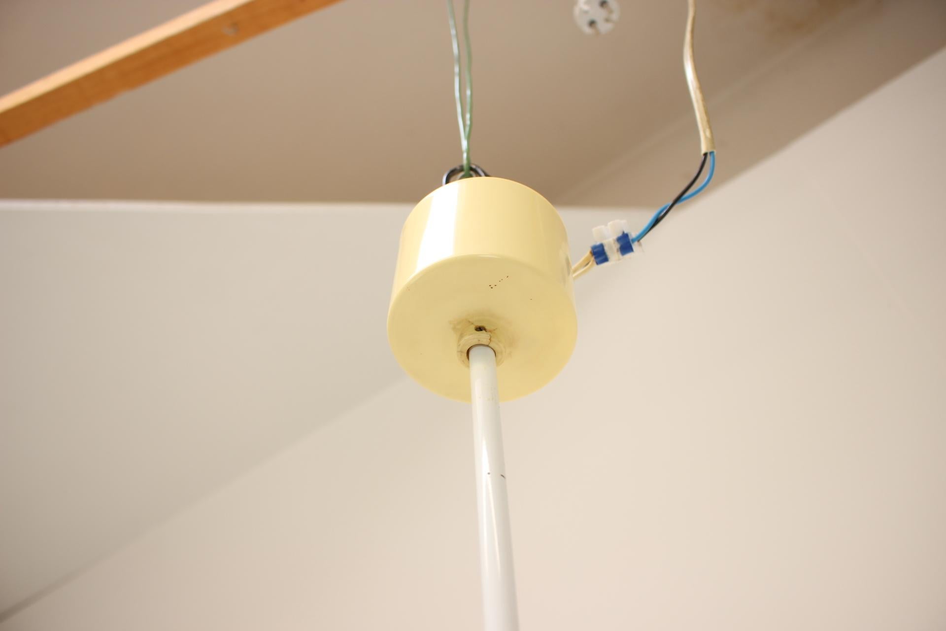 Lampadario di metà secolo di Instala Jilove U Decina, anni '70, Cecoslovacchia in vendita 3