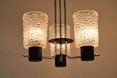 Lampadario di metà secolo di Jilove U Decina, anni '70