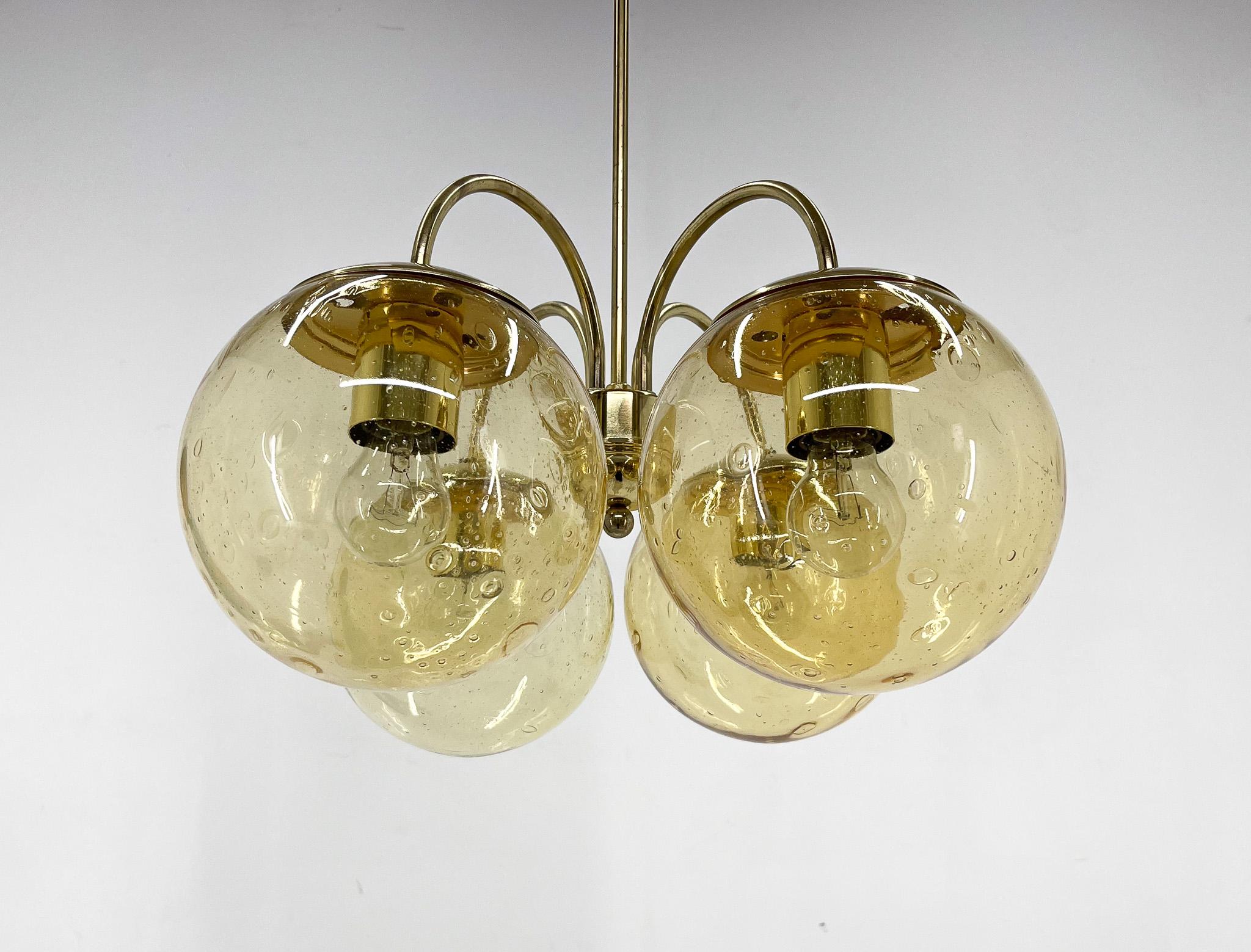 Mid-Century Modern Mid-century Chandelier by Kamenicky Senov, 1960‘s For Sale