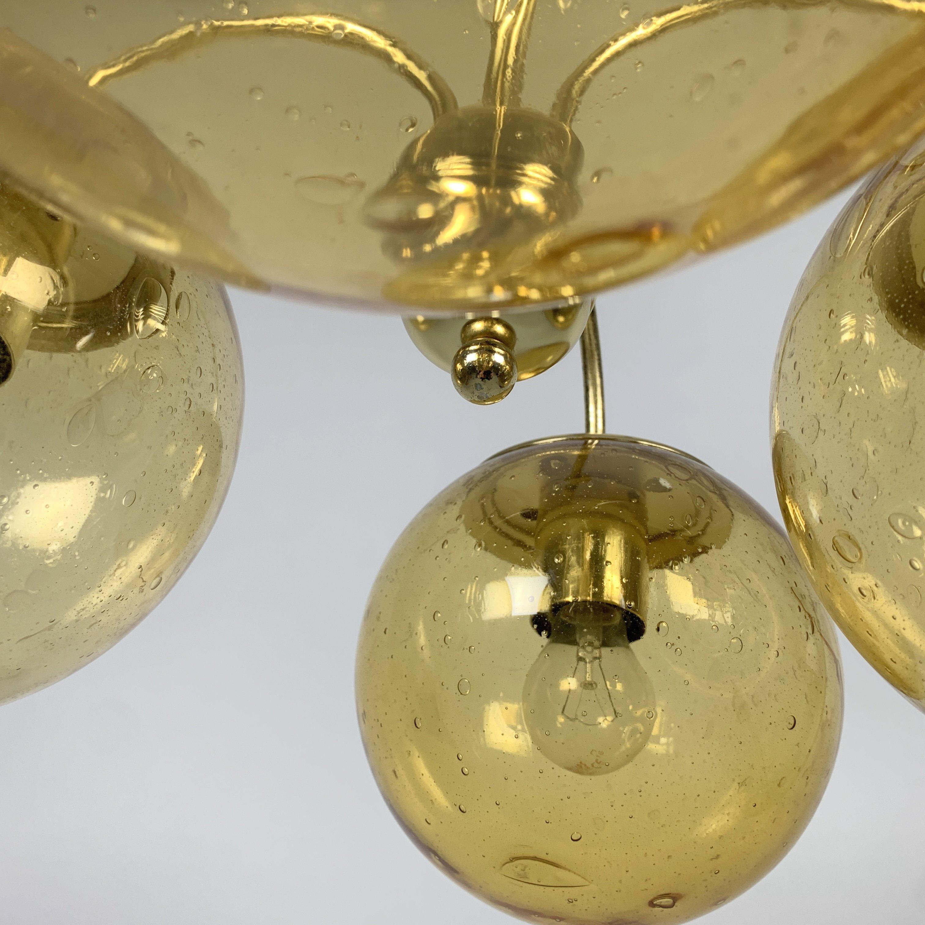 Mid-20th Century Midcentury Chandelier by Kamenicky Senov, 1960s For Sale