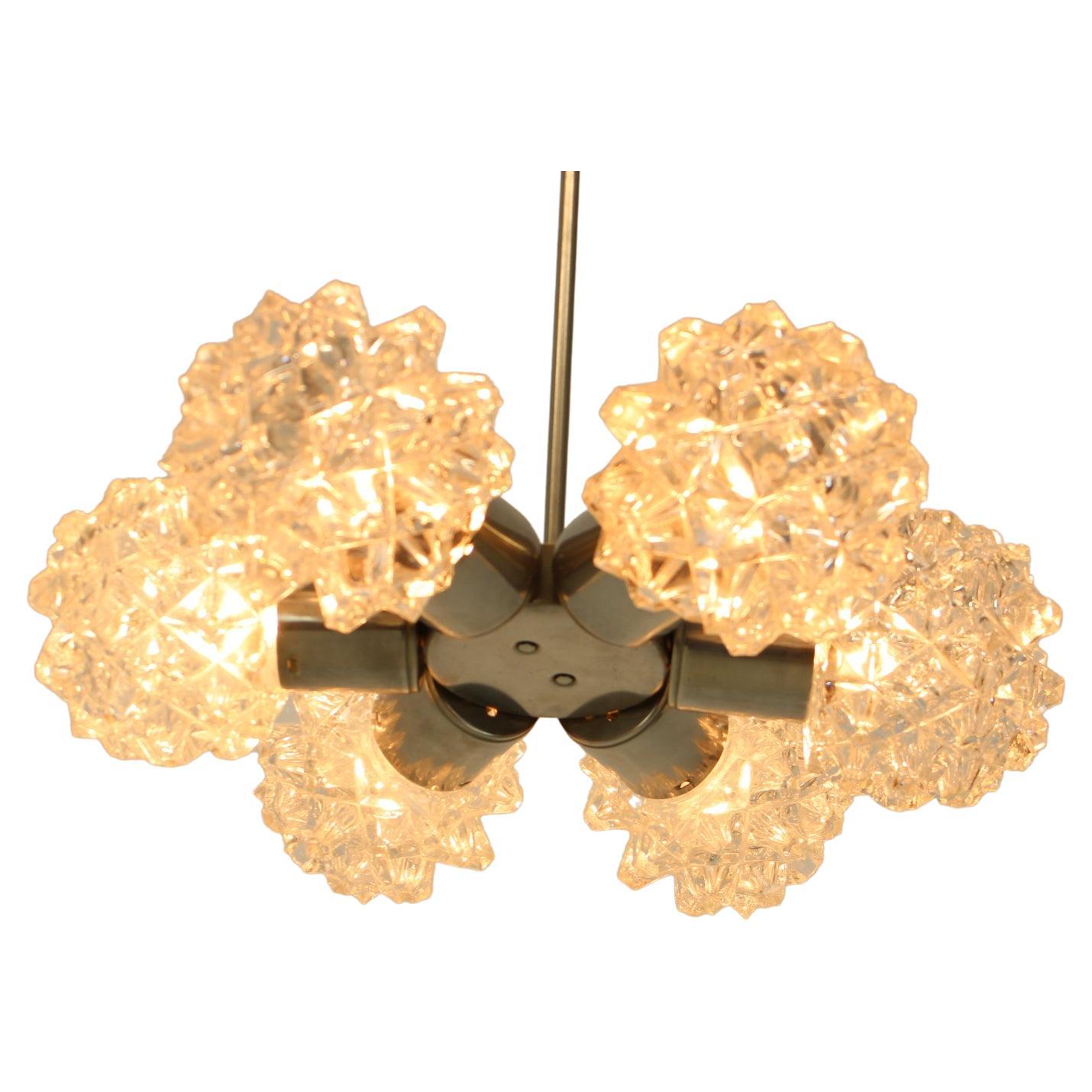 Lustre du milieu du siècle par Kamenicky Senov, années 1970